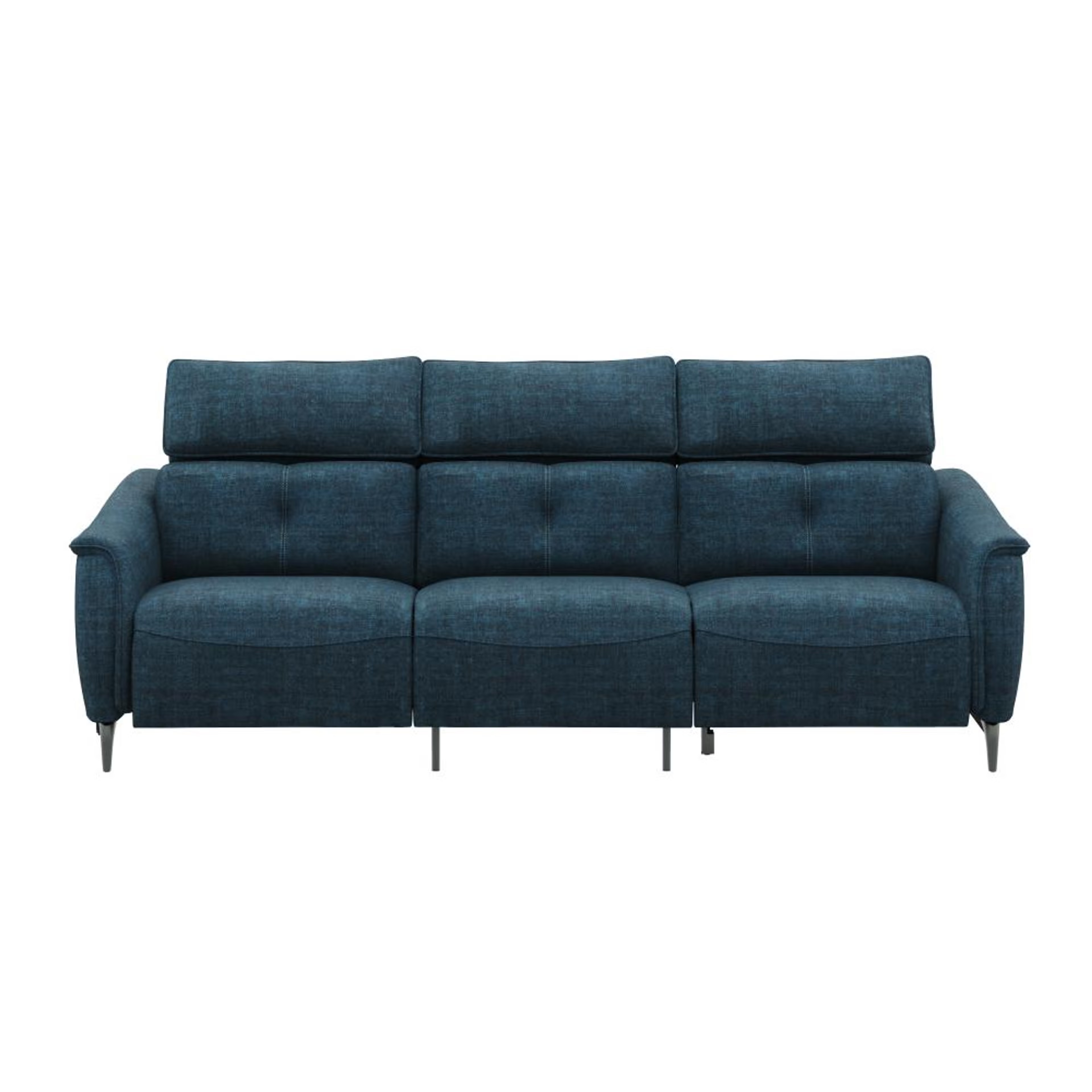 Wakefit Curacao With Motion Sofa Set (3+2) Seater Regular, With Motion, Set (3 Right + 2 Left Seater), Deep Ocean