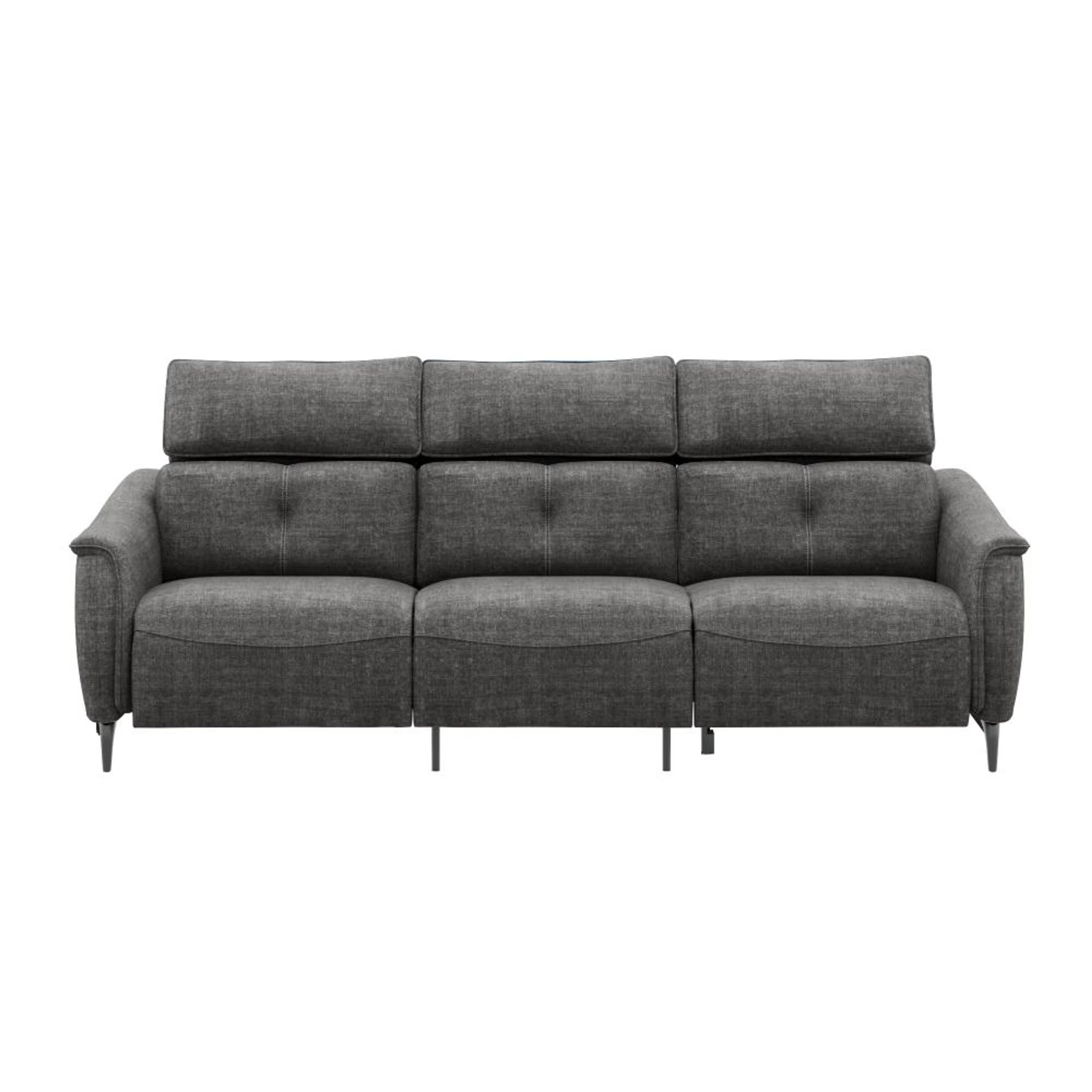 Home 44 Wakefit Curacao With Motion Sofa Set (3+2) Seater Regular, With Motion, Set (3 Right + 2 Left Seater), Graphite