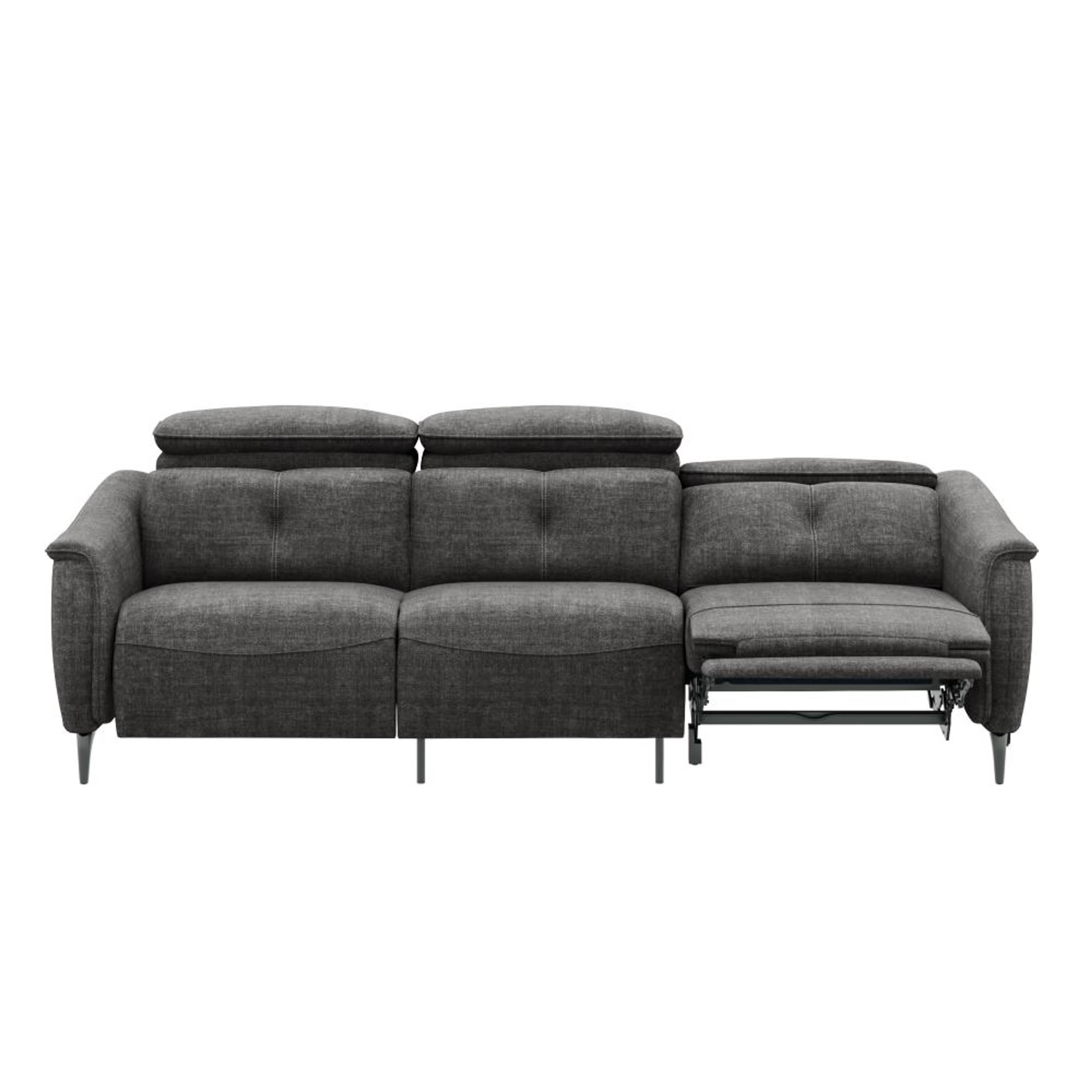 Home 45 Wakefit Curacao With Motion Sofa Set (3+2) Seater Regular, With Motion, Set (3 Right + 2 Left Seater), Graphite