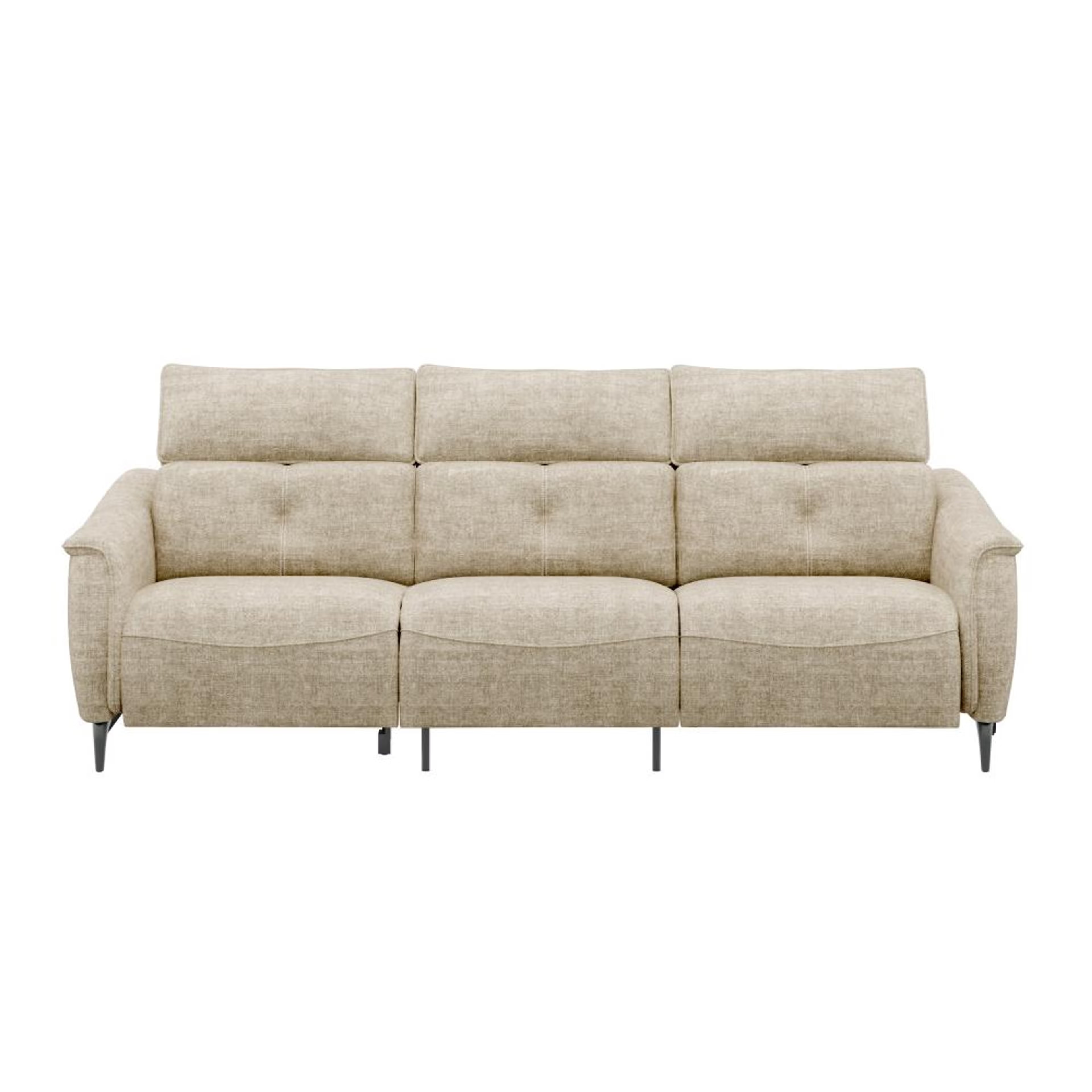 Home 40 Wakefit Curacao With Motion Sofa Set (3+2) Seater Regular, With Motion, Set (3+2 Left Motion), Beige