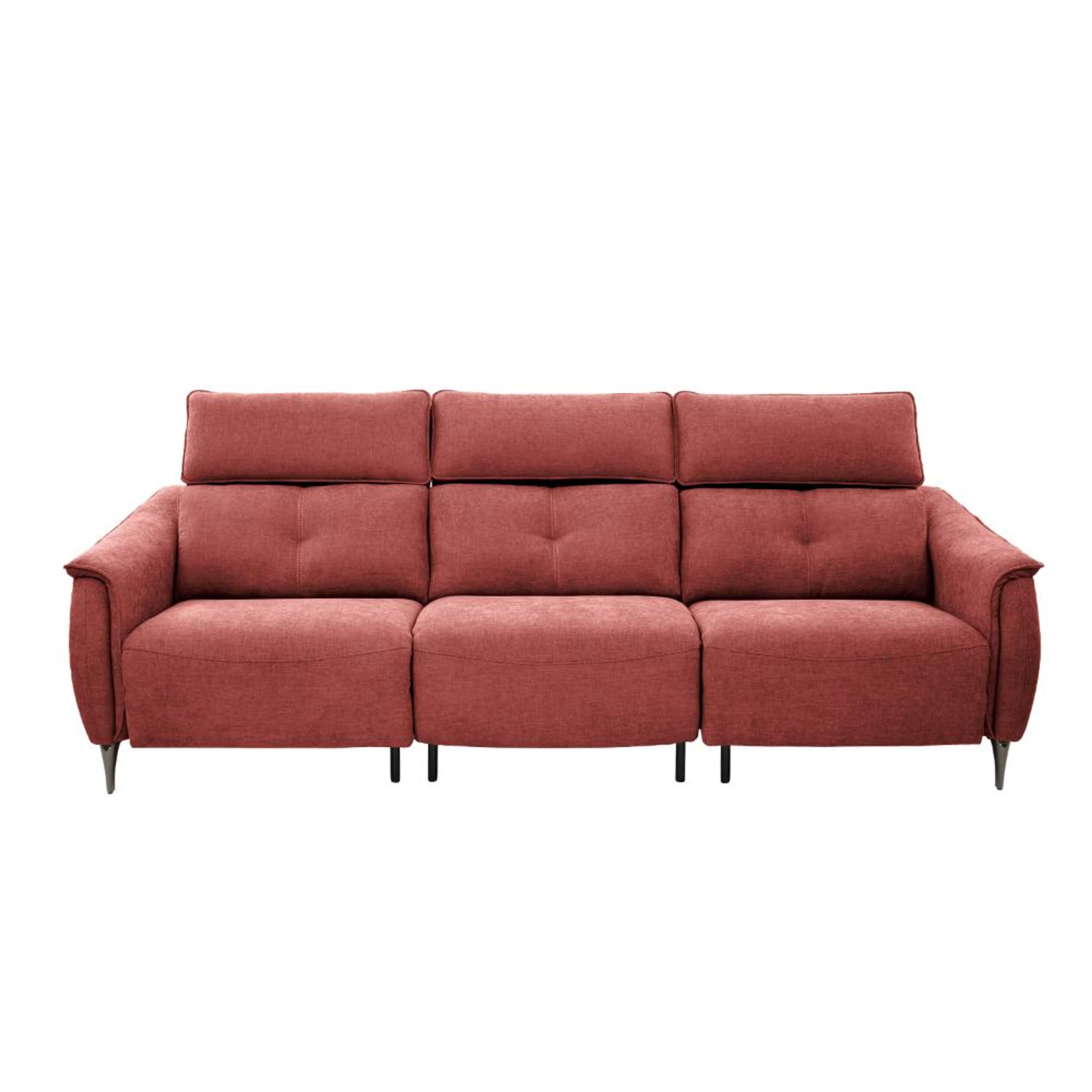 Home 44 Wakefit Curacao Without Motion Sofa Set (3+2) Seater Regular, Without Motion, Set (3+2), Maroon