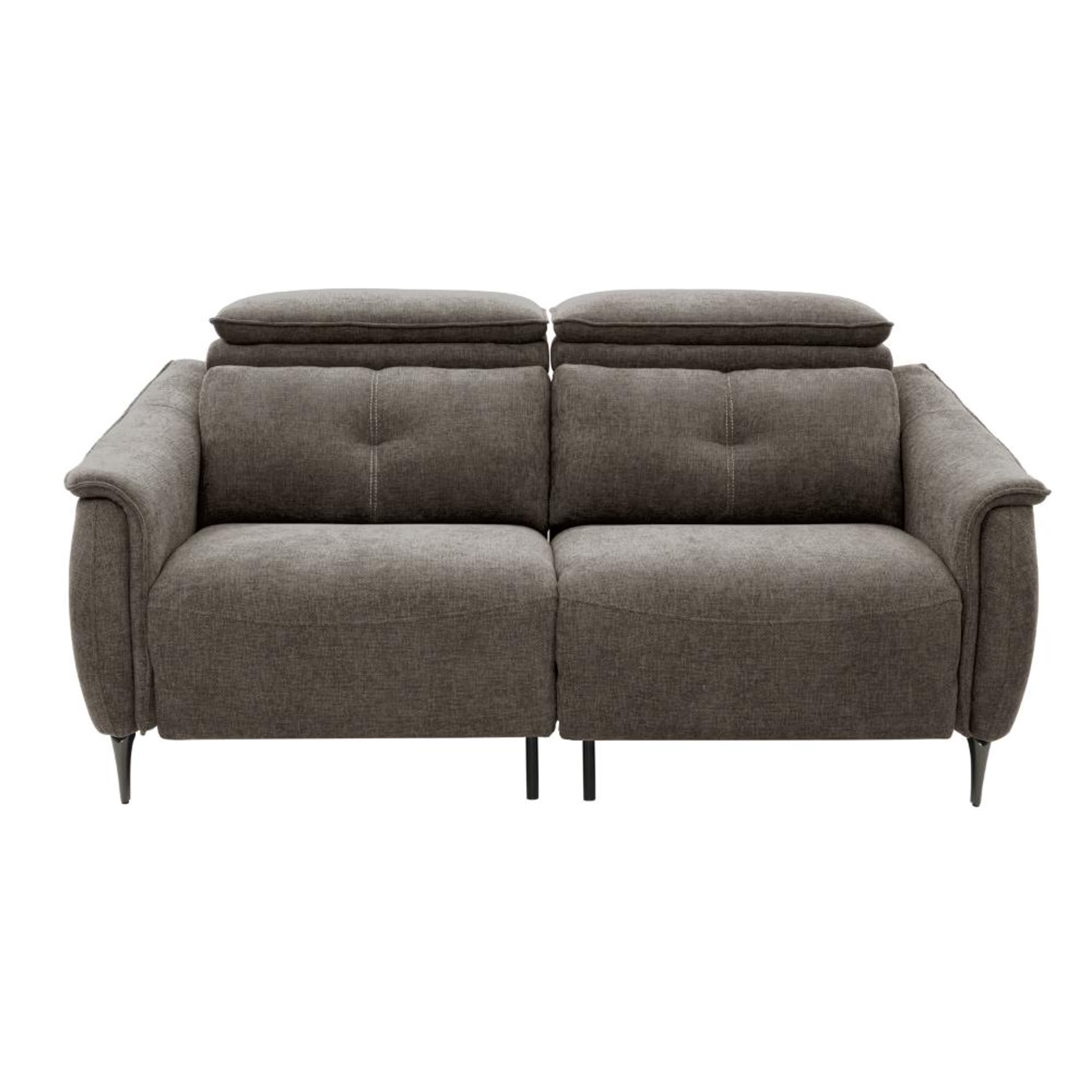 Wakefit Curacao Without Motion Sofa Set (3+2) Seater Regular, Without Motion, Set (3+2), Brown