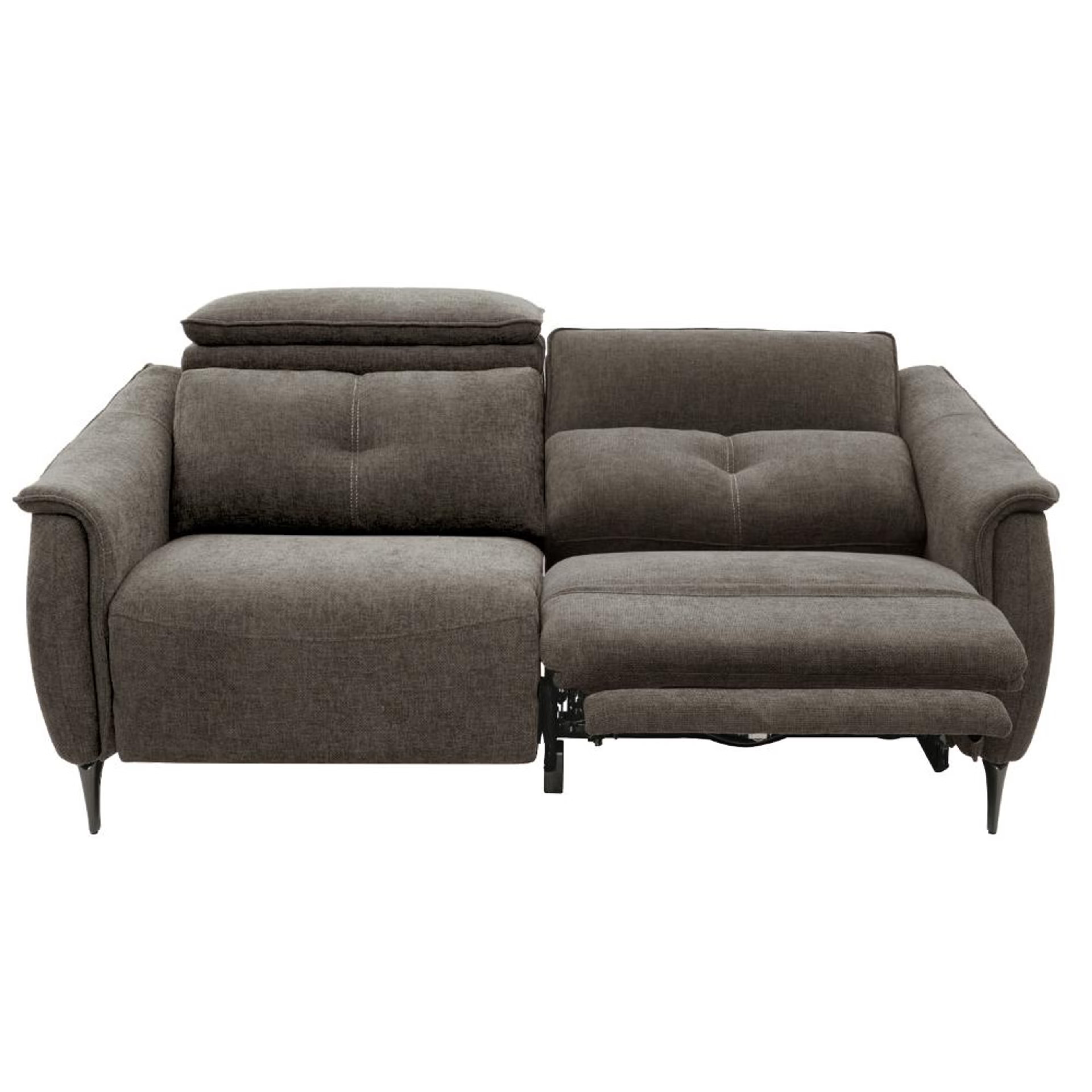 Wakefit Curacao Sofa With Motion - Two Seater Regular, With Motion, Two Seater with Right Motion, Brown
