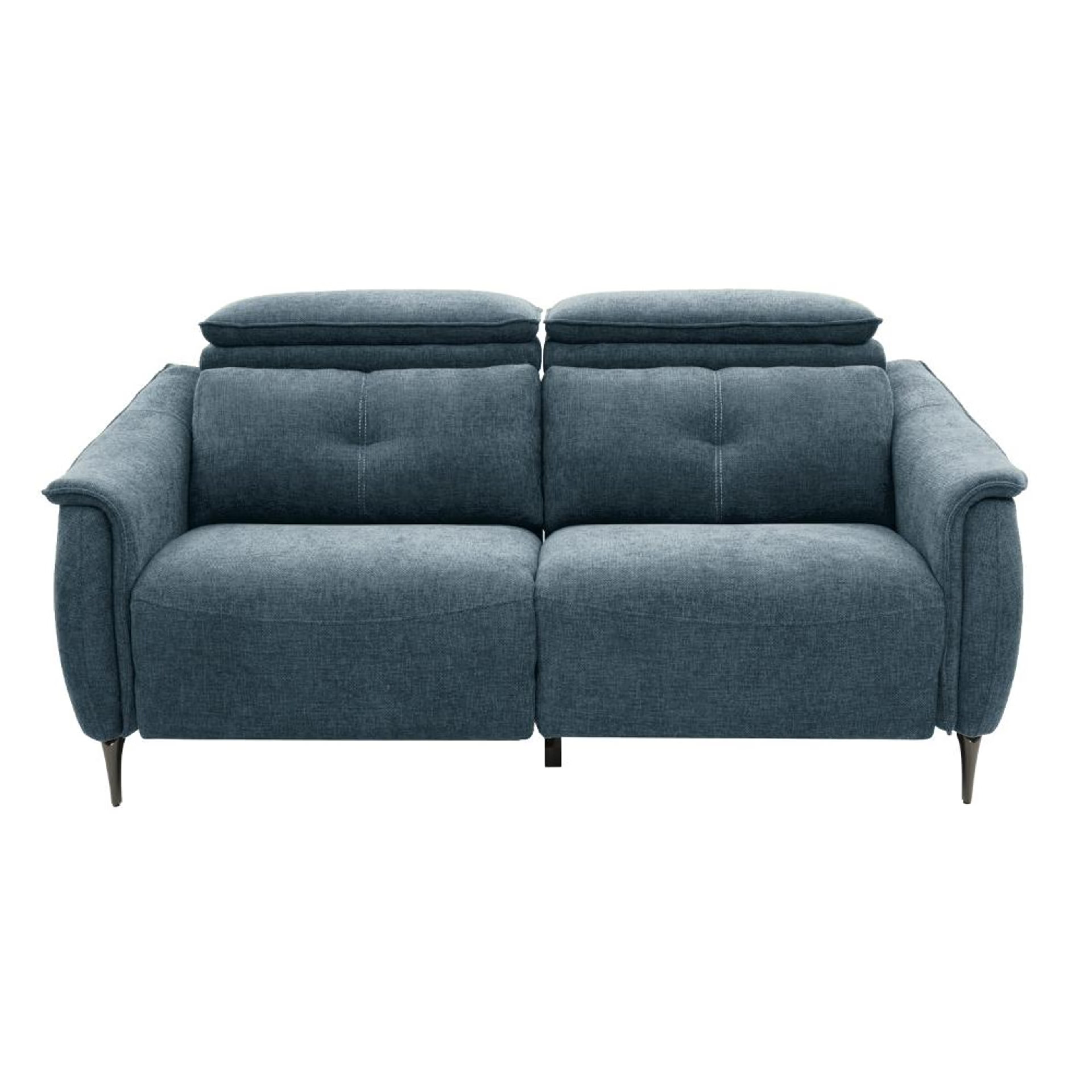Wakefit Curacao Sofa With Motion - Two Seater Regular, With Motion, Two Seater with Right Motion, Blue