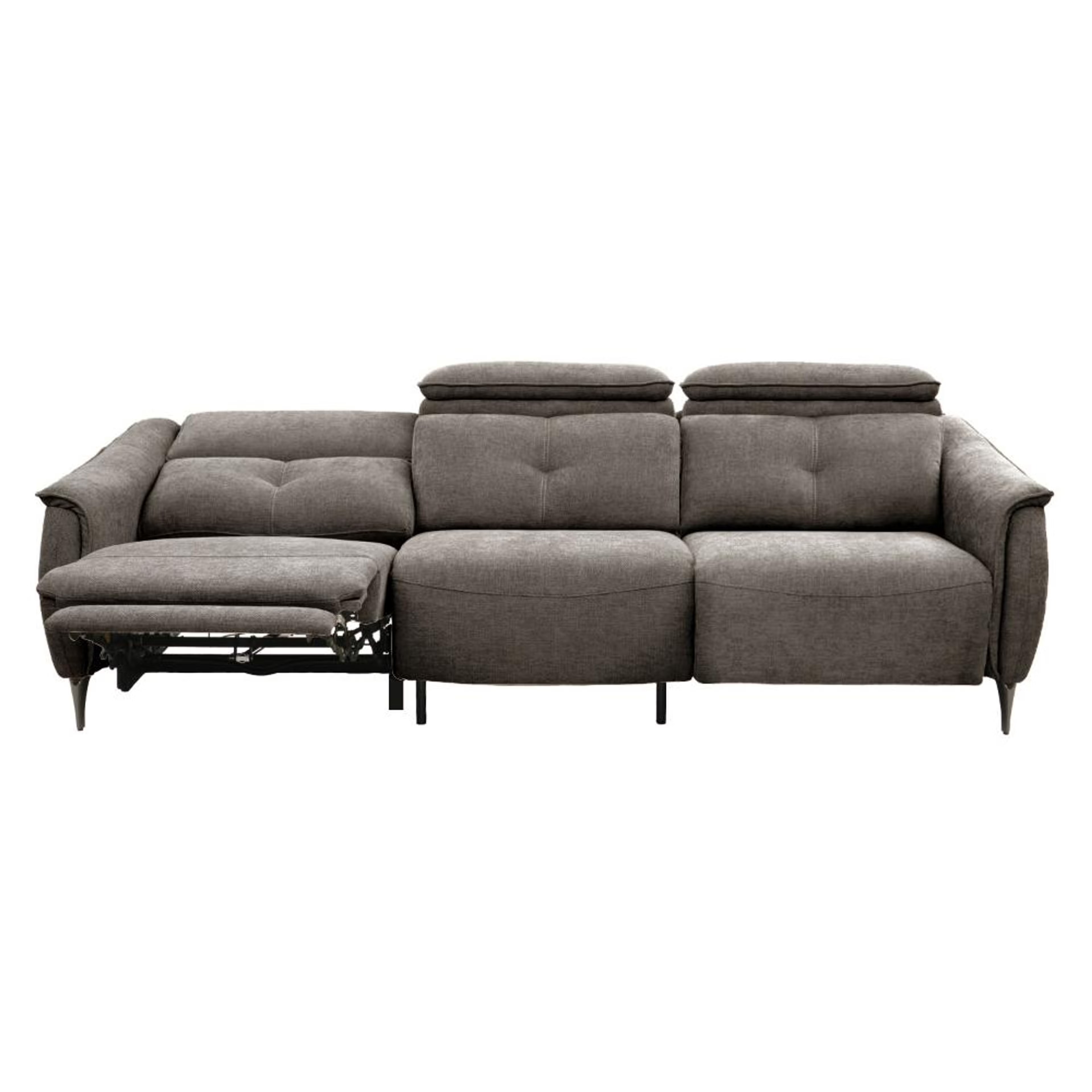 Home 32 Wakefit Curacao With Motion Sofa Set (3+2) Seater Regular, With Motion, Set (3 Left + 2 Right Seater), Grey