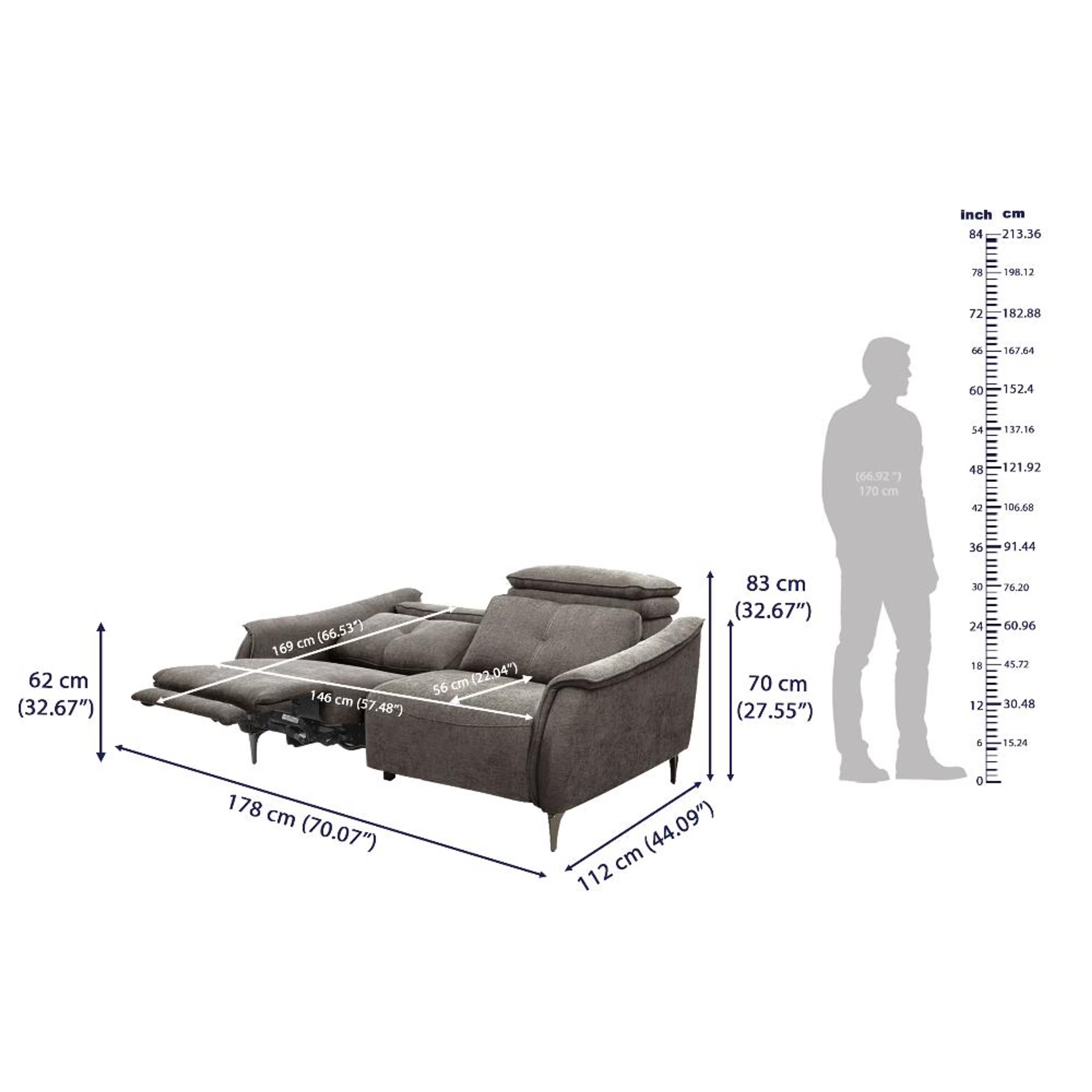 Wakefit Curacao With Motion Sofa Set (3+2) Seater Regular, With Motion, Set (3 Right + 2 Left Seater), Grey 10 Wakefit Curacao With Motion Sofa Set (3+2) Seater Regular, With Motion, Set (3 Right + 2 Left Seater), Grey