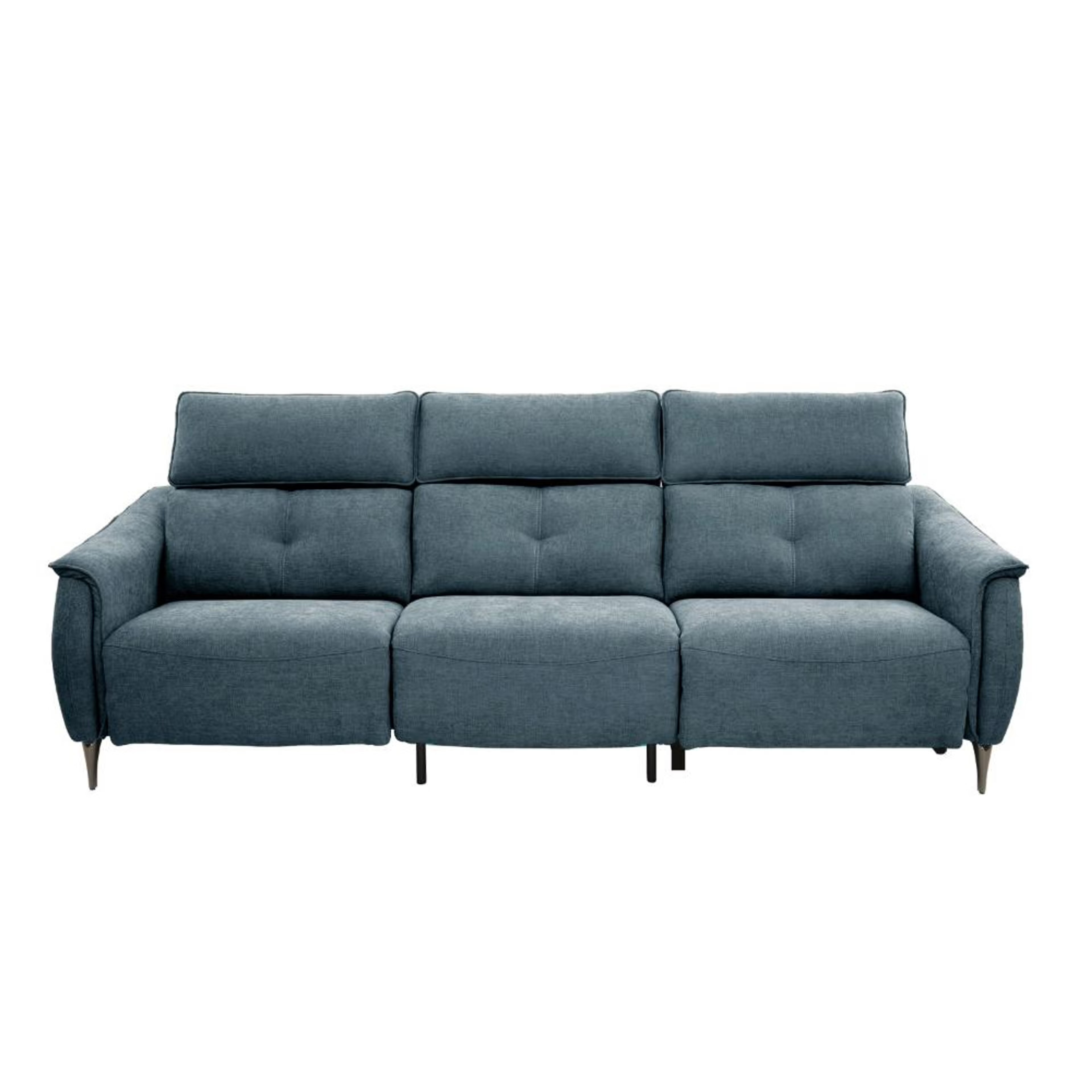 Wakefit Curacao With Motion Sofa Set (3+2) Seater Regular, With Motion, Set (3+2 Right Motion), Blue 4 Wakefit Curacao With Motion Sofa Set (3+2) Seater Regular, With Motion, Set (3+2 Right Motion), Blue
