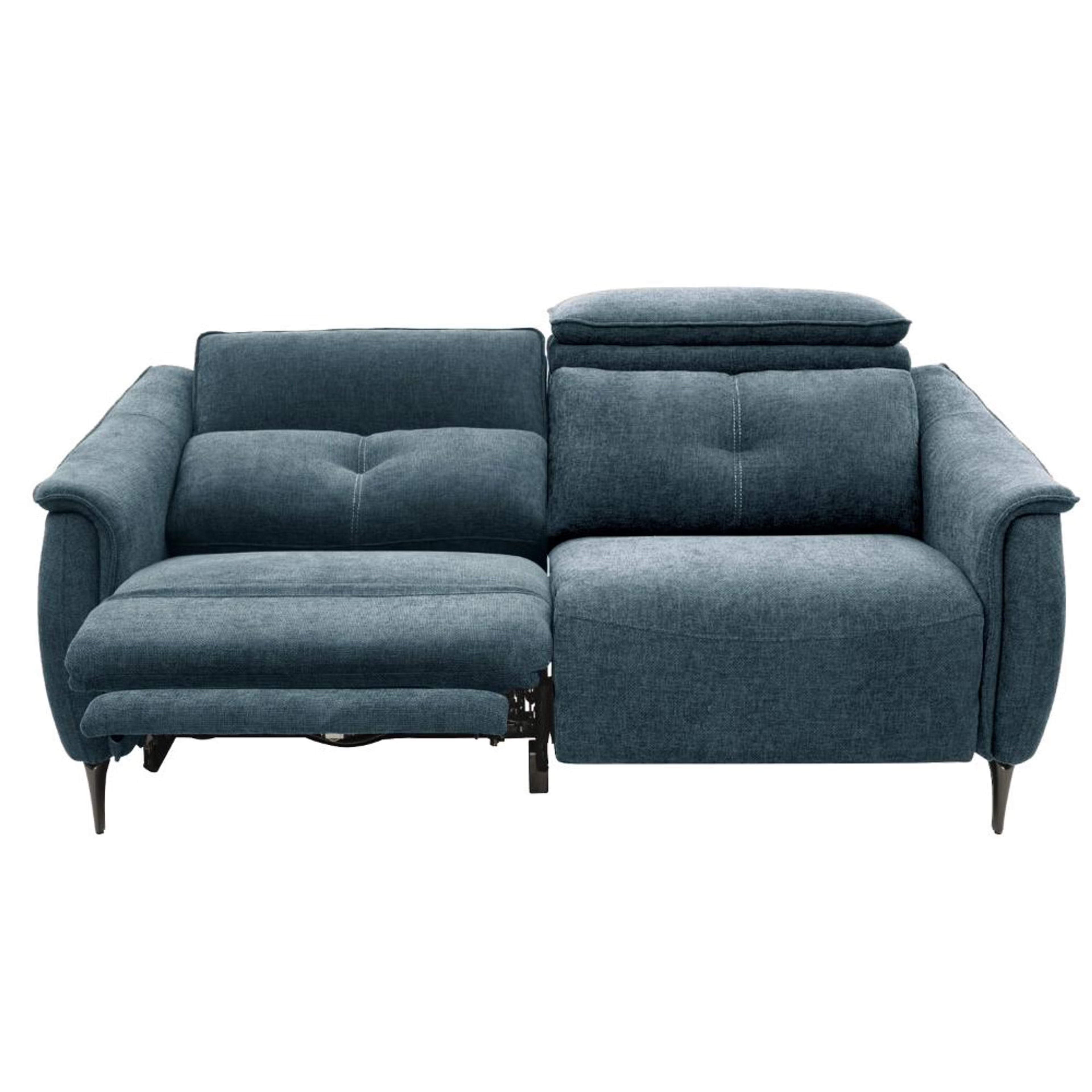 Home 44 Wakefit Curacao With Motion Sofa Set (3+2) Seater Regular, With Motion, Set (3 Right + 2 Left Seater), Blue