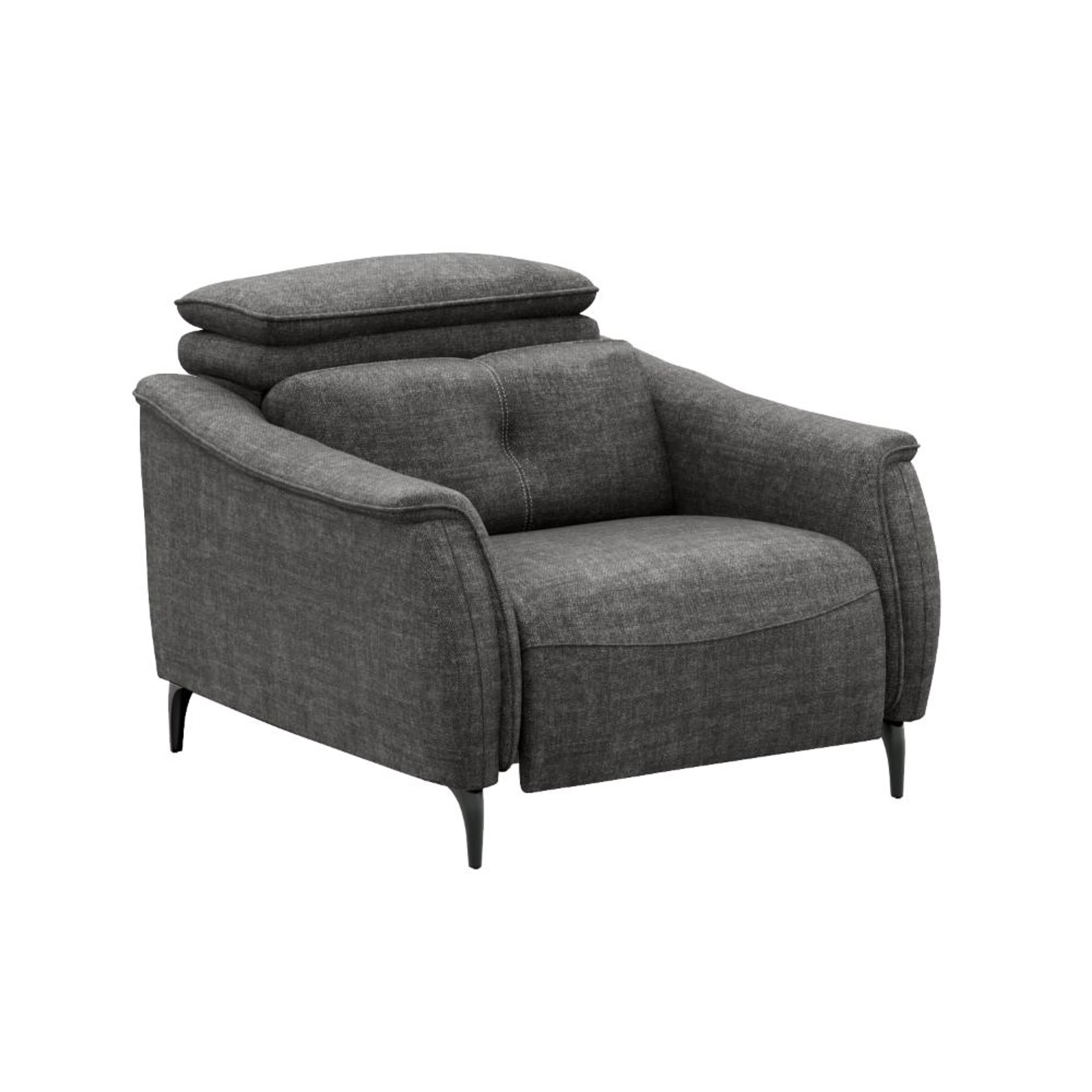 Home 40 Wakefit Curacao Sofa Without Motion - Single Seater Regular, Without Motion, Single Seater, Graphite
