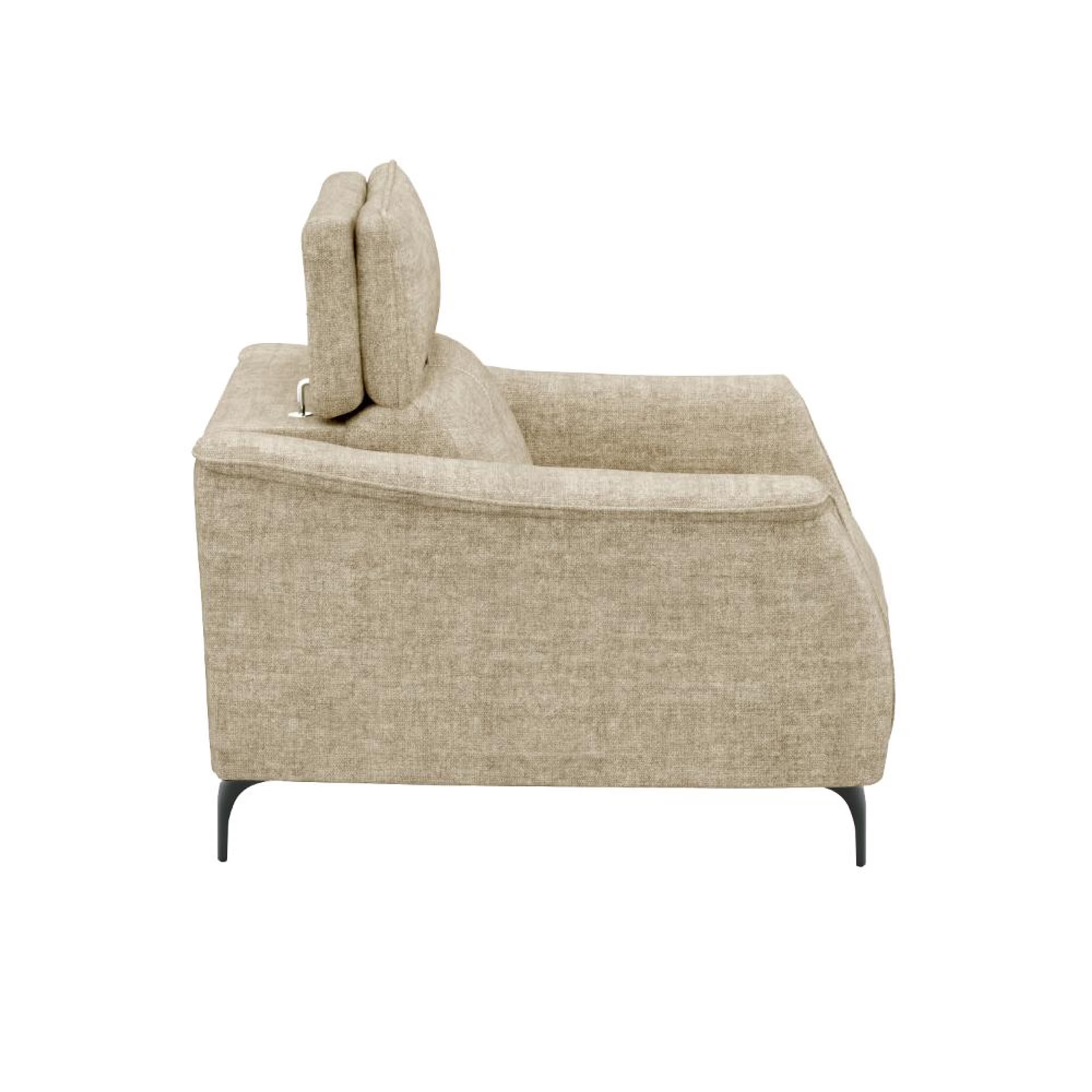 Wakefit Curacao Sofa Without Motion - Single Seater Regular, Without Motion, Single Seater, Beige 4 Wakefit Curacao Sofa Without Motion - Single Seater Regular, Without Motion, Single Seater, Beige
