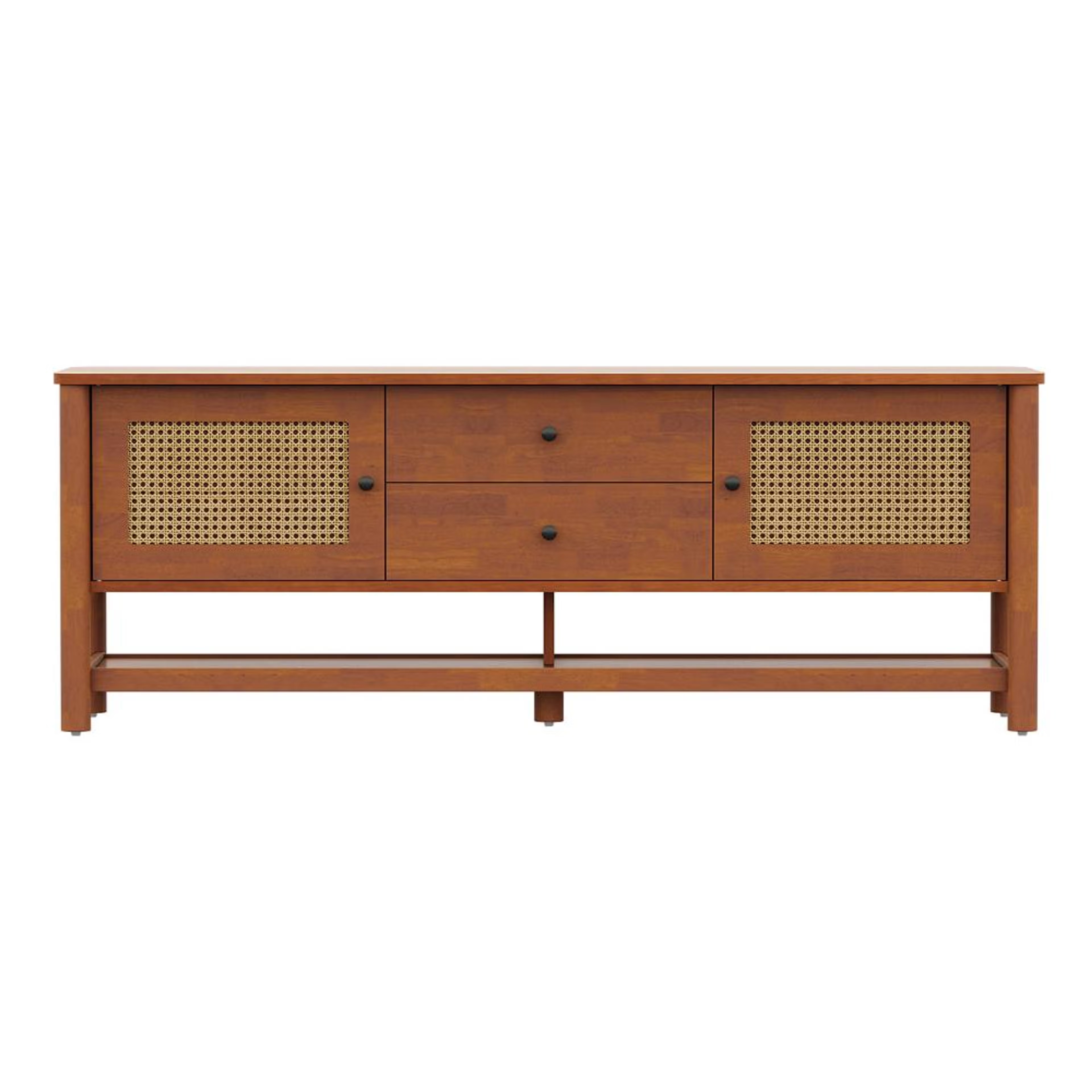Wakefit Celestium Solid Wood TV Unit Aurora Gold