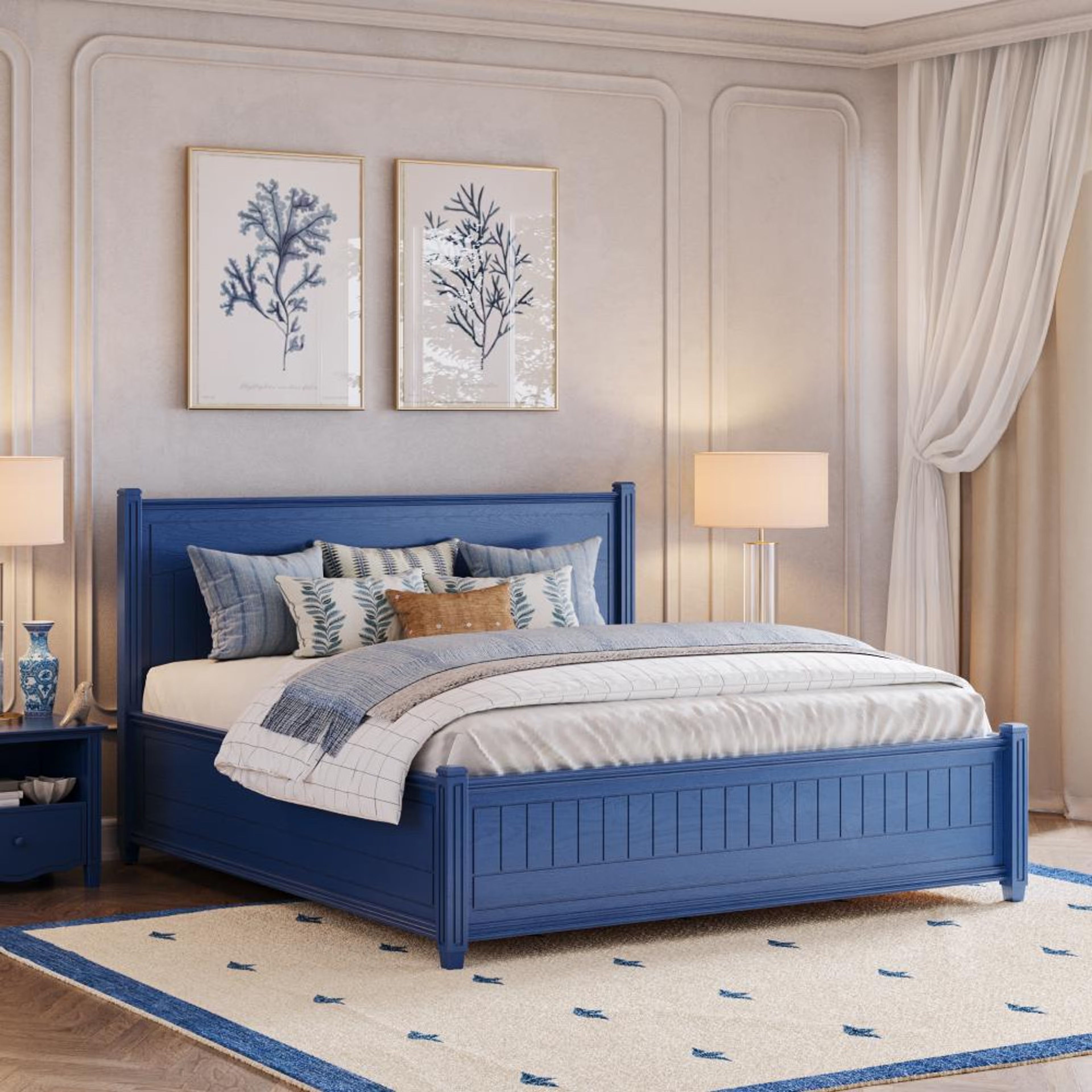 Wakefit Nilaka King Storage Bed King - 78" x 72\