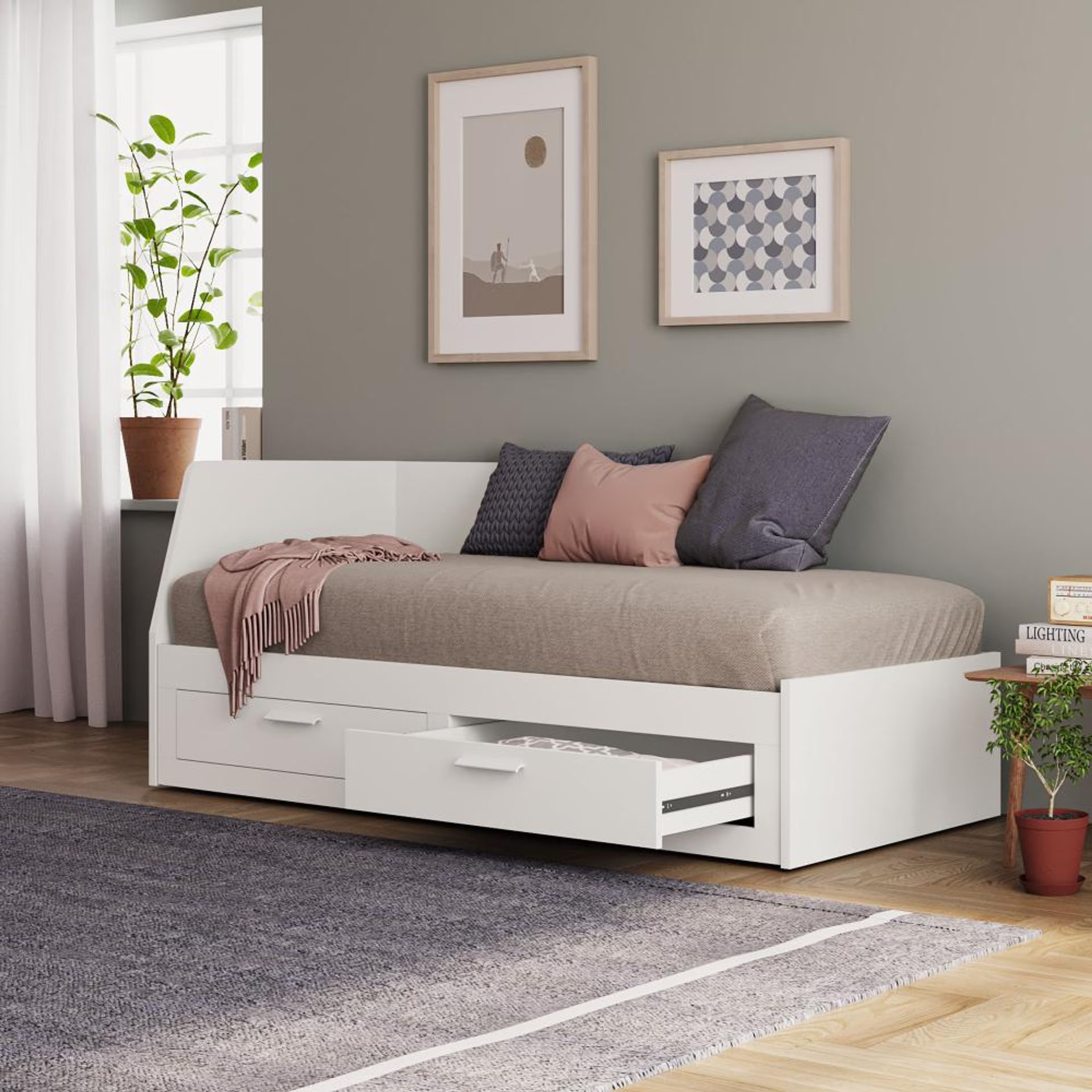 Wakefit Aster Sofa cum Bed Single - 78" x 30\