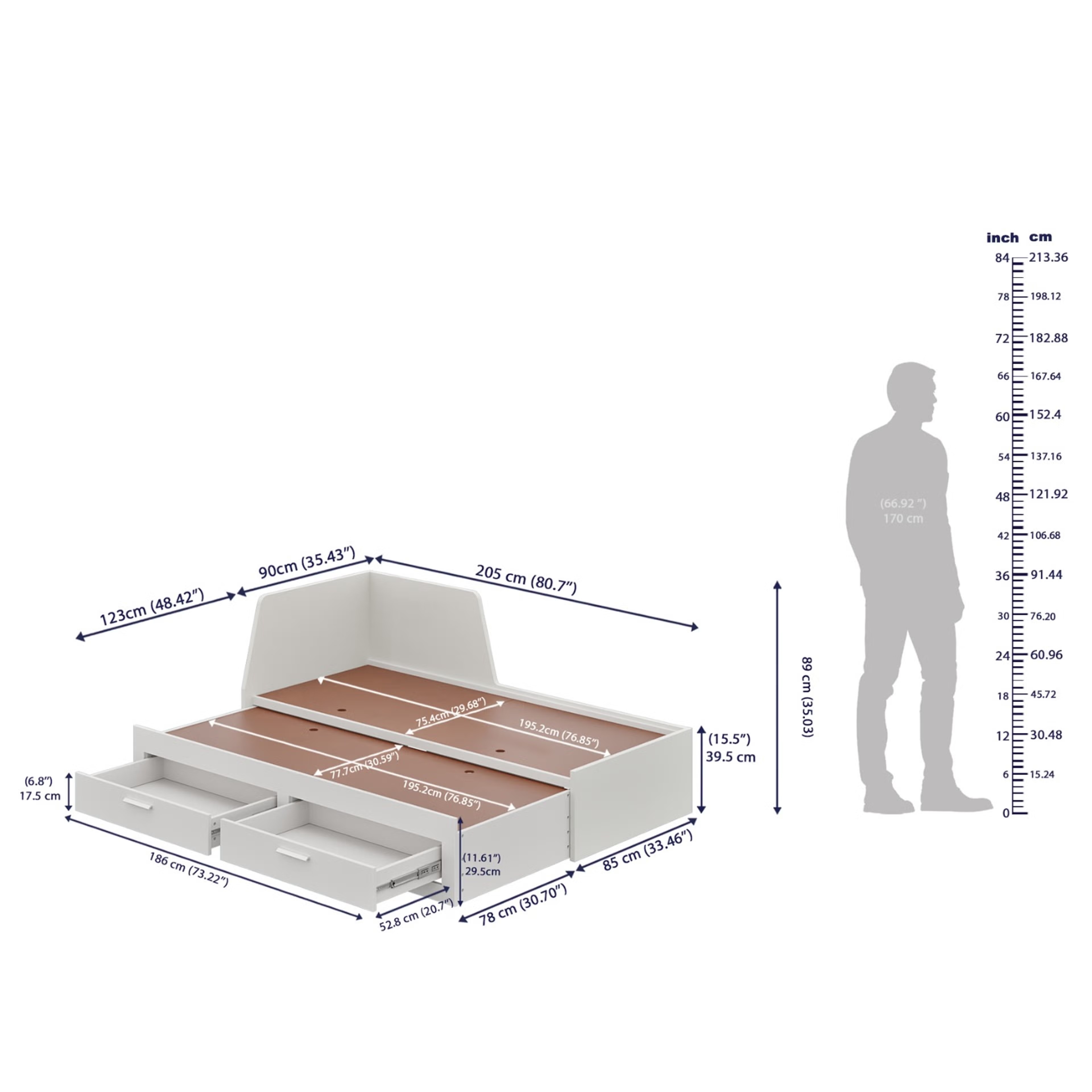 Wakefit Aster Sofa cum Bed Single - 78" x 30 9 Wakefit Aster Sofa cum Bed Single - 78" x 30\