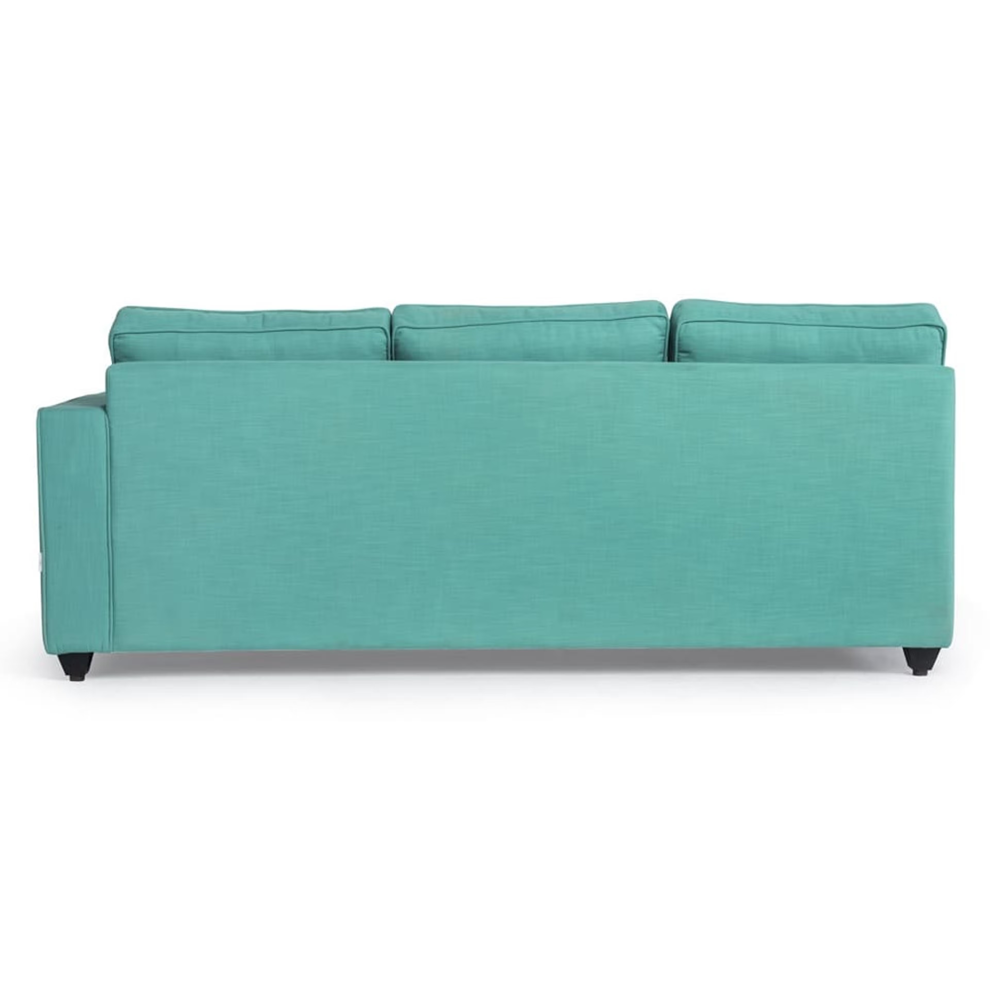 Wakefit Napper Sofa Sectional, Without Storage, 3 + Right Aligned Chaise, Lagoon