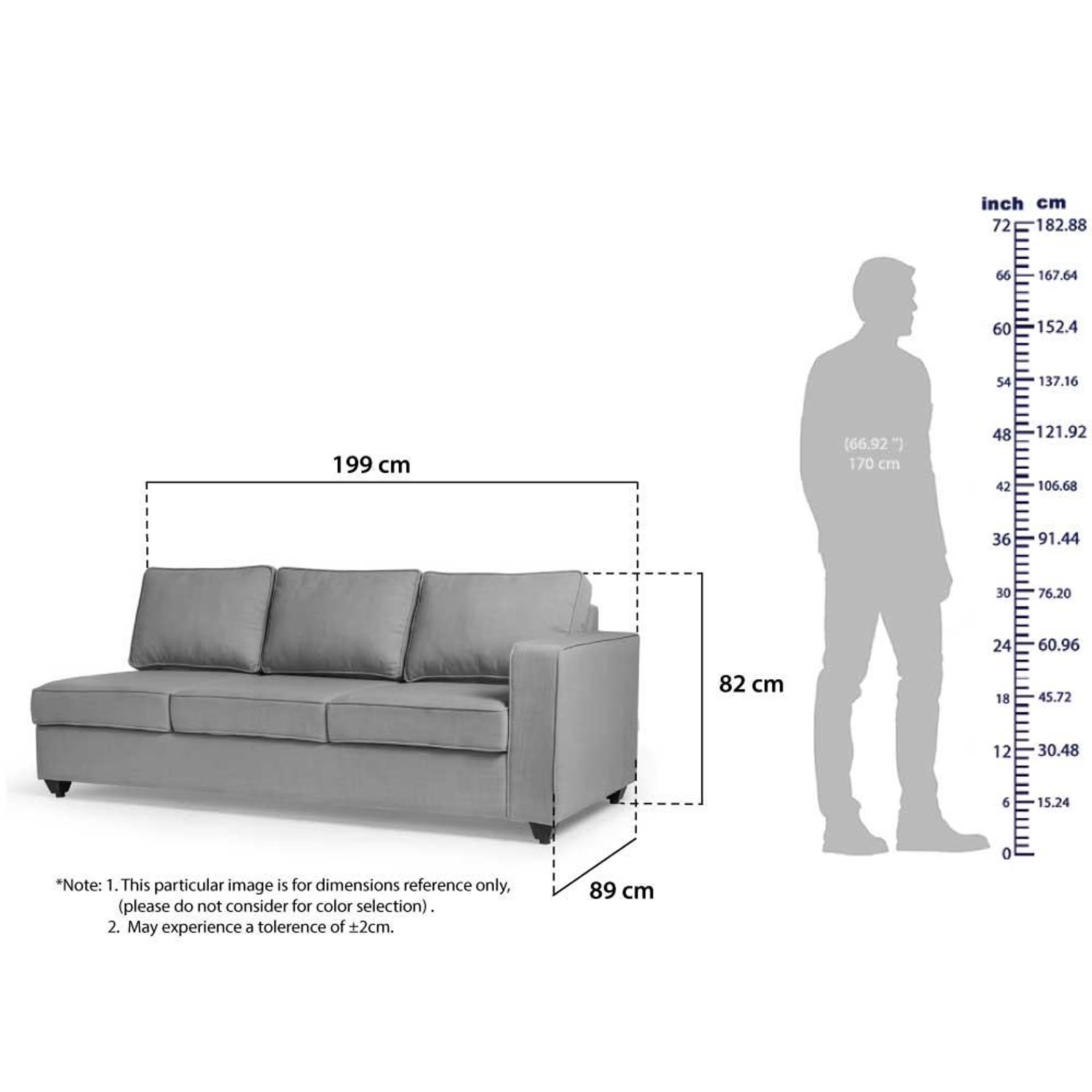 Wakefit Napper Sofa Sectional, Without Storage, 3 + Right Aligned Chaise, Lagoon 9 Wakefit Napper Sofa Sectional, Without Storage, 3 + Right Aligned Chaise, Lagoon