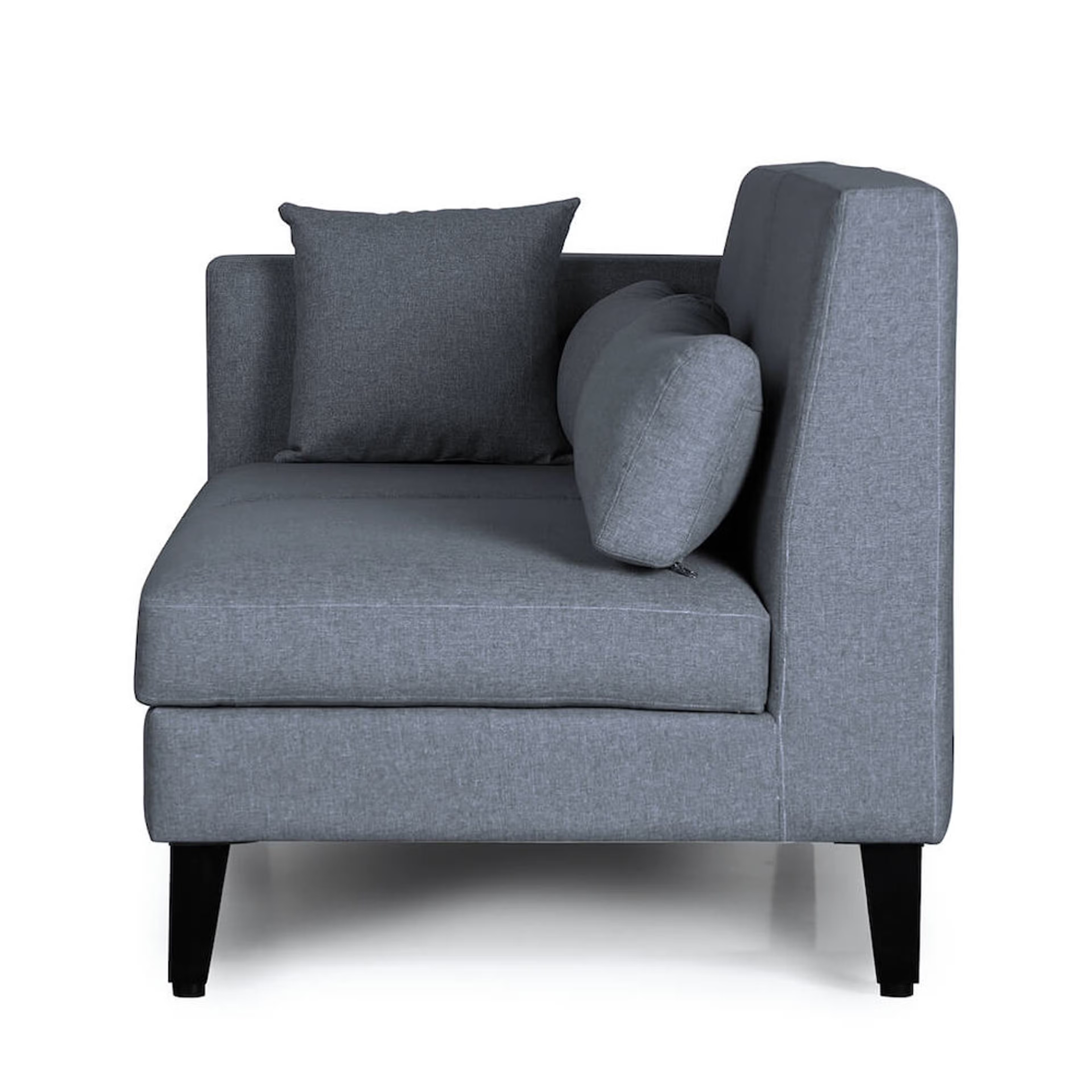 Wakefit SnoozePro Sofa Set Sectional, Set (3 Seater + Right Aligned Chaise), Omega Blue 4 Wakefit SnoozePro Sofa Set Sectional, Set (3 Seater + Right Aligned Chaise), Omega Blue