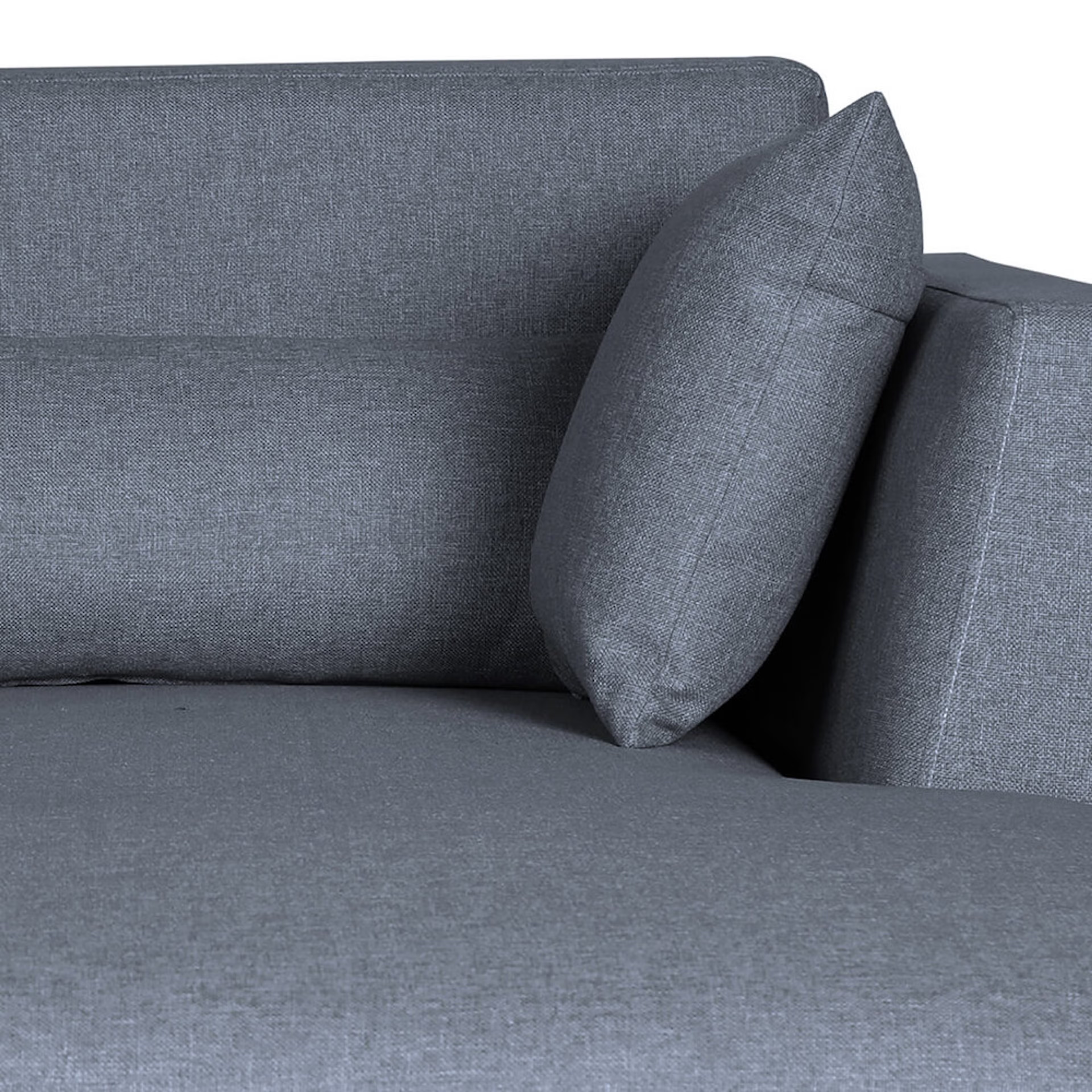 Wakefit SnoozePro Sofa Set Sectional, Set (3 Seater + Right Aligned Chaise), Omega Blue 7 Wakefit SnoozePro Sofa Set Sectional, Set (3 Seater + Right Aligned Chaise), Omega Blue
