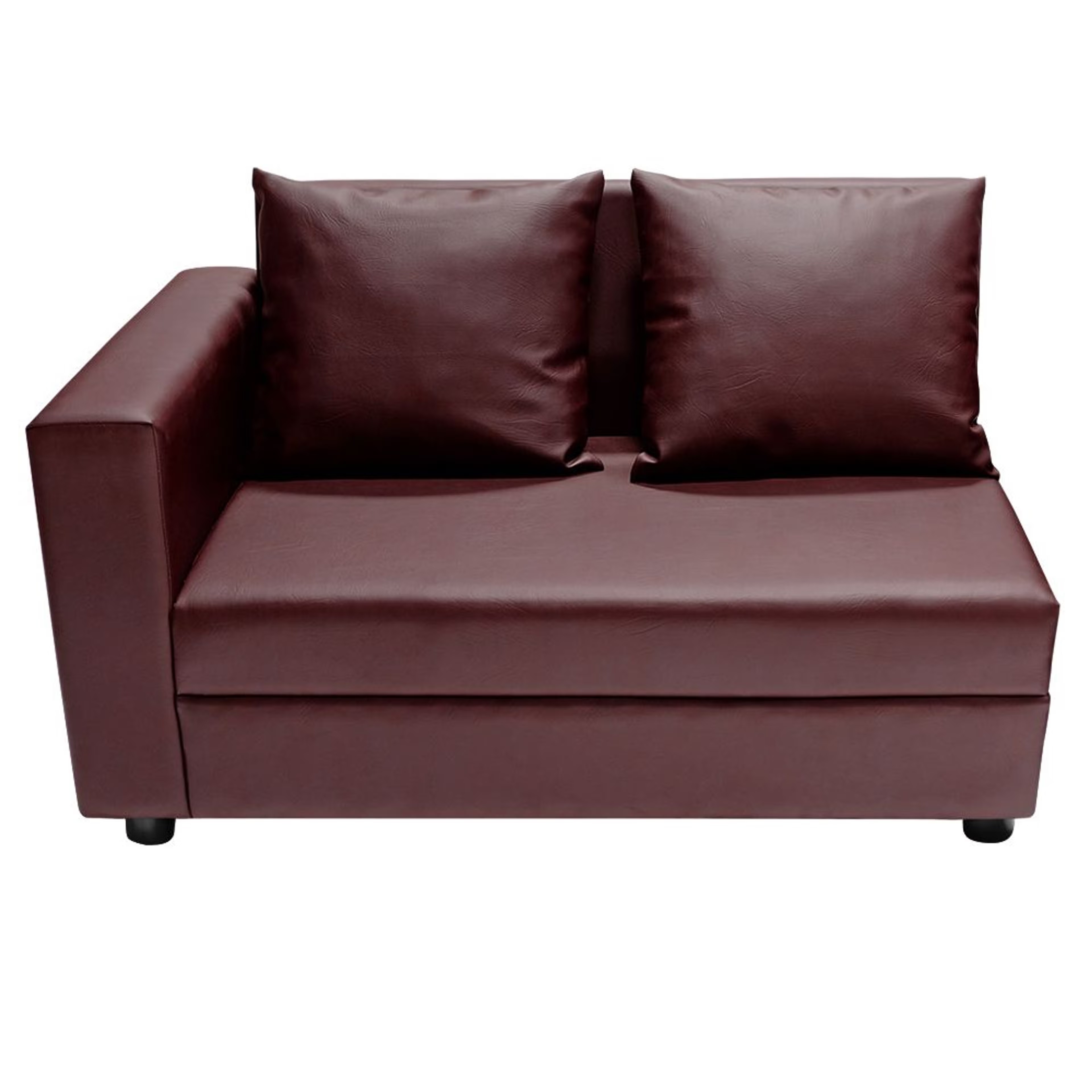Wakefit Skiver L Shape Sofa Set (3 Seater + Right Aligned Chaise) Sectional, Set (3 Seater + Right Aligned Chaise), Sangria 4 Wakefit Skiver L Shape Sofa Set (3 Seater + Right Aligned Chaise) Sectional, Set (3 Seater + Right Aligned Chaise), Sangria