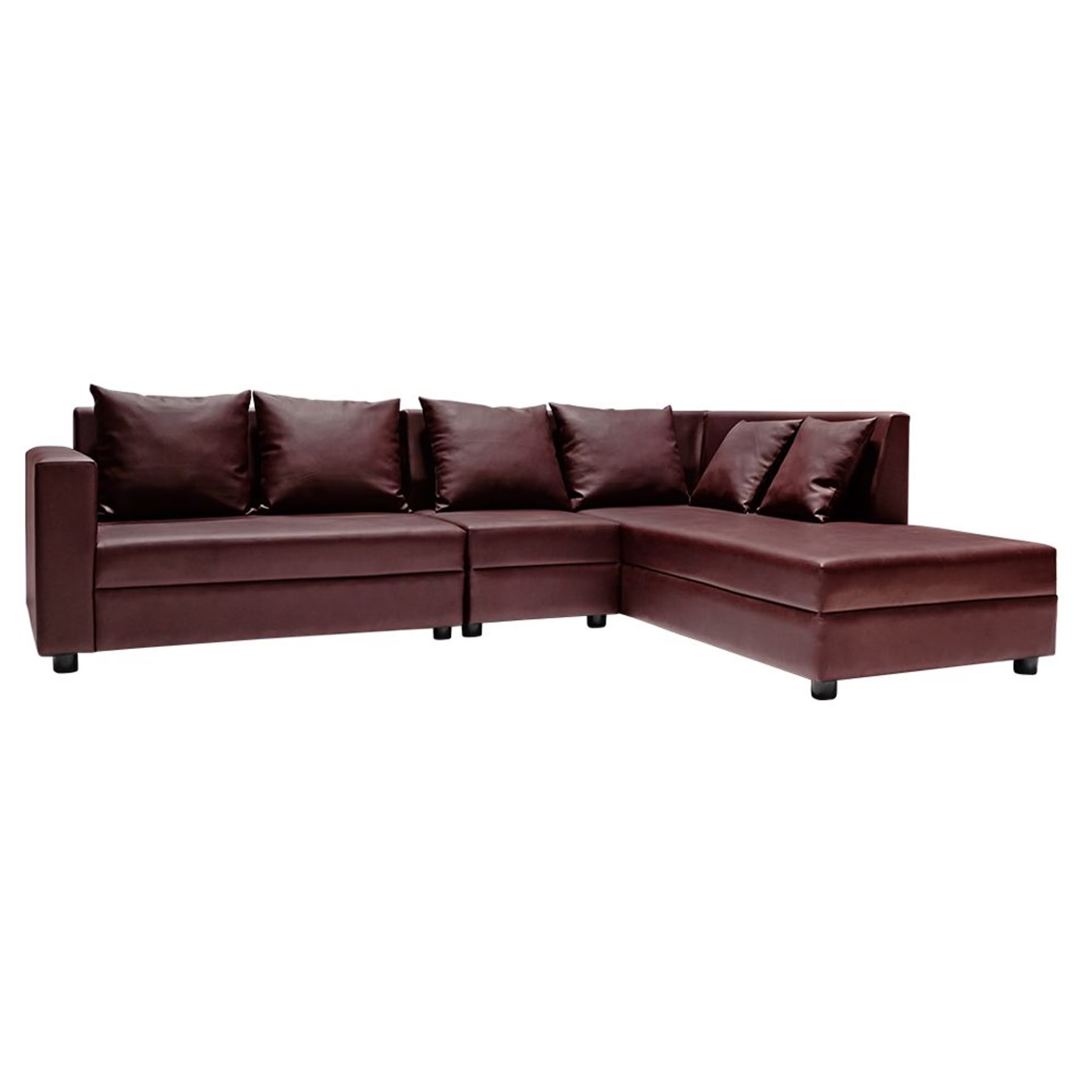 Wakefit Skiver L Shape Sofa Set (3 Seater + Right Aligned Chaise) Sectional, Set (3 Seater + Right Aligned Chaise), Sangria 8 Wakefit Skiver L Shape Sofa Set (3 Seater + Right Aligned Chaise) Sectional, Set (3 Seater + Right Aligned Chaise), Sangria