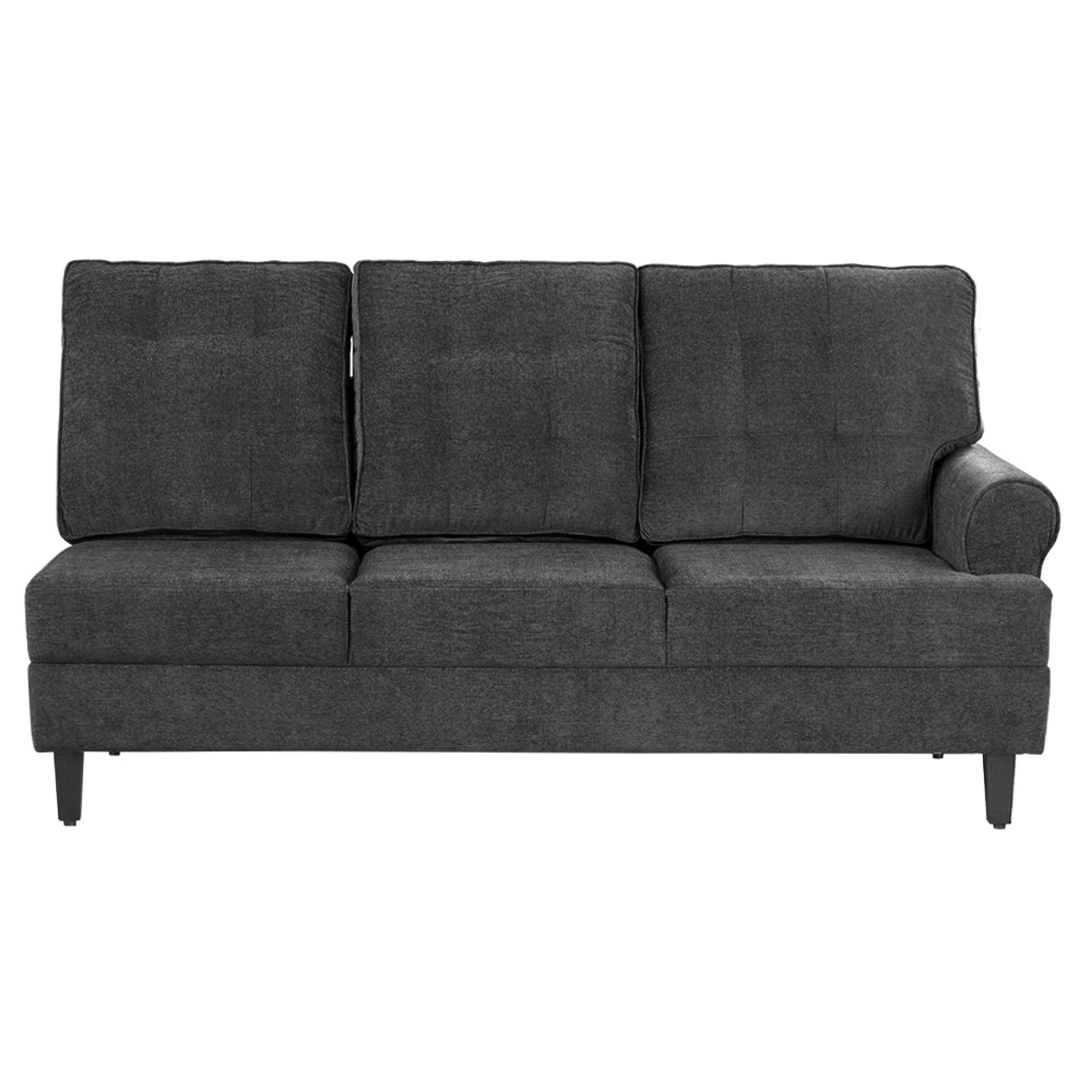 Wakefit Dreamer L Shape Sofa Set (3 Seater + Left Aligned Chaise) Sectional, 3 + Left Aligned Chaise, Malphino Smoke Grey 5 Wakefit Dreamer L Shape Sofa Set (3 Seater + Left Aligned Chaise) Sectional, 3 + Left Aligned Chaise, Malphino Smoke Grey
