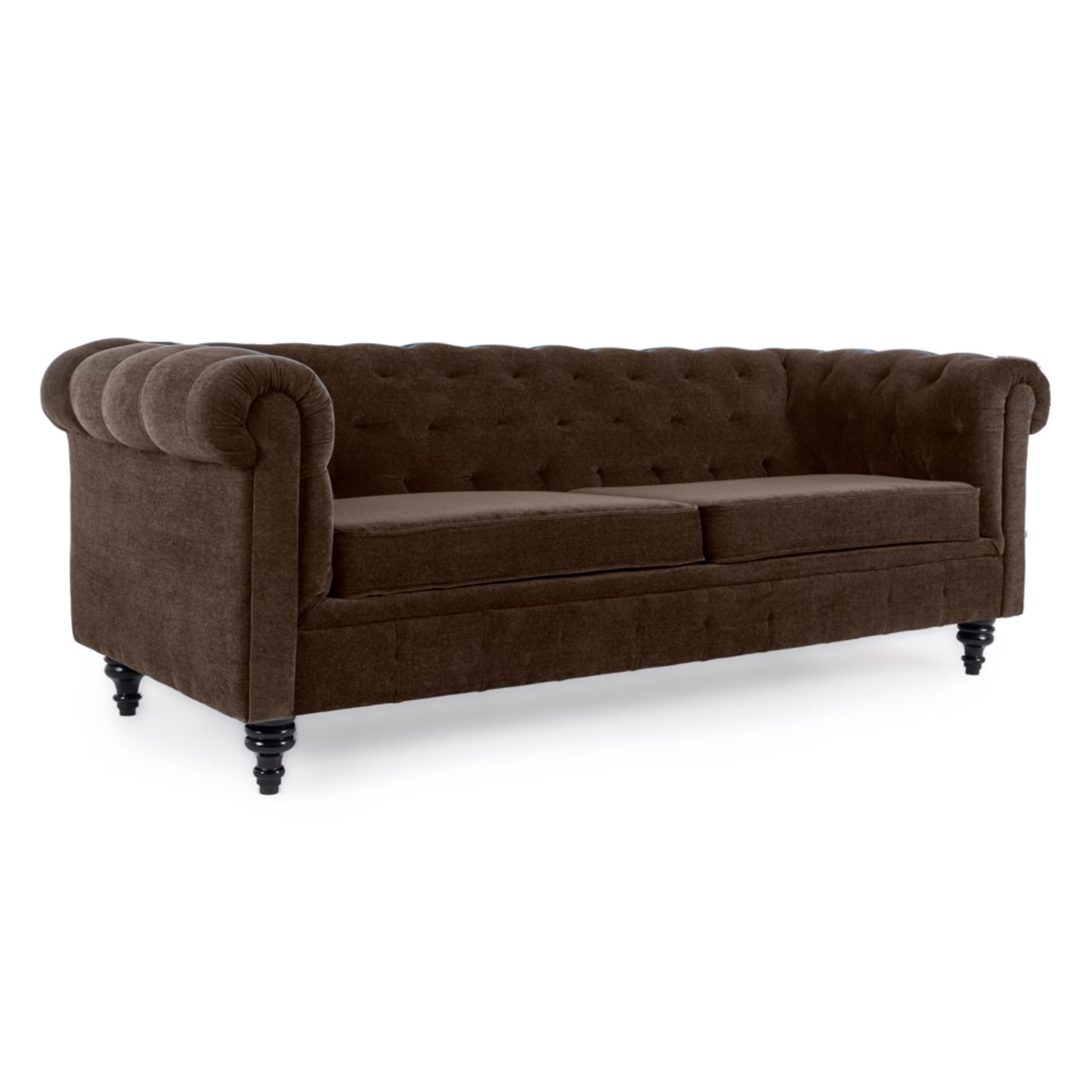 Home 29 Wakefit Havana Sofa - Three Seater Dark Earth 3 Seater, Dark Earth