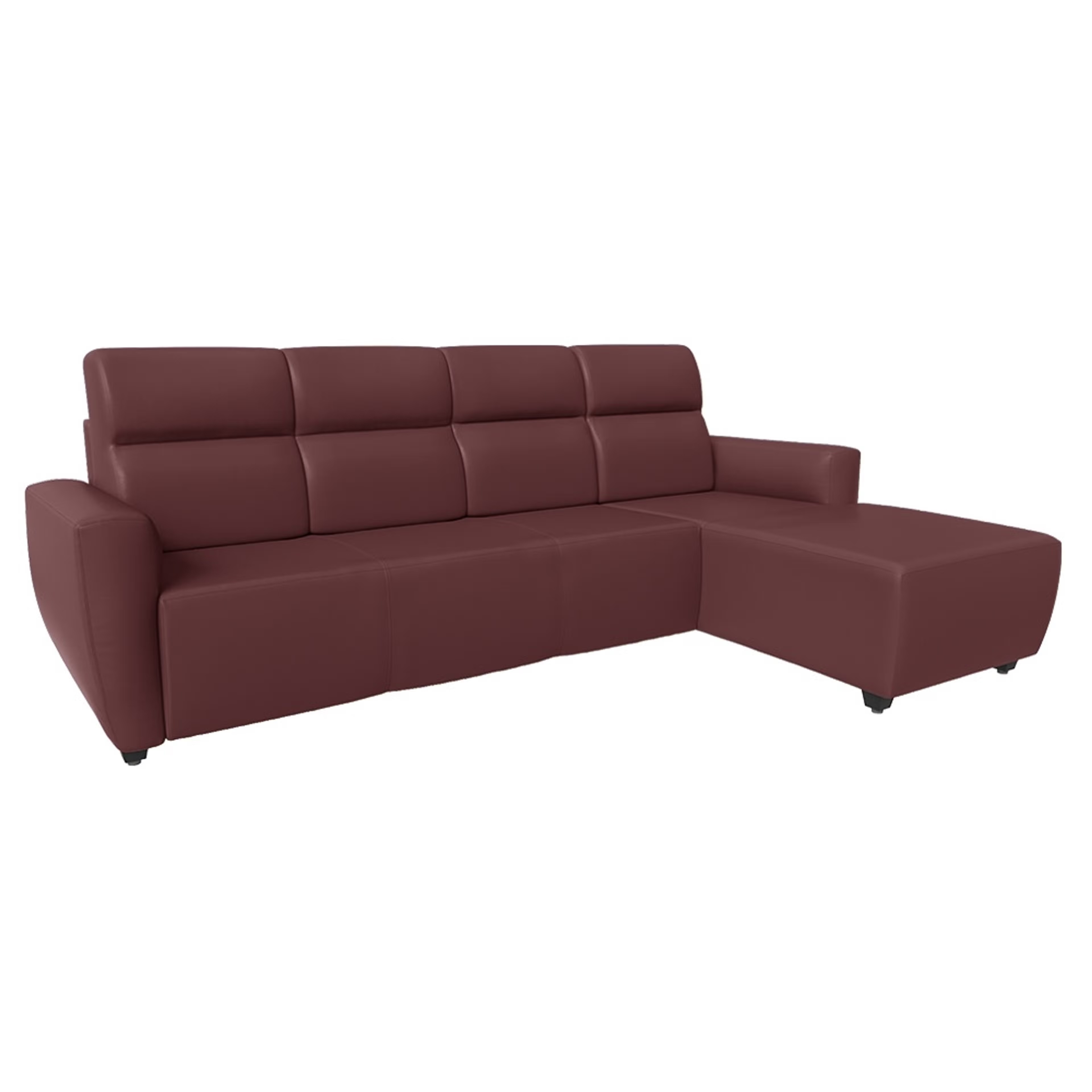 Wakefit Belize L Shape Sofa Set (3 Seater + Right Aligned Chaise) Sectional, Set (3 Seater + Right Aligned Chaise), Sangria 3 Wakefit Belize L Shape Sofa Set (3 Seater + Right Aligned Chaise) Sectional, Set (3 Seater + Right Aligned Chaise), Sangria