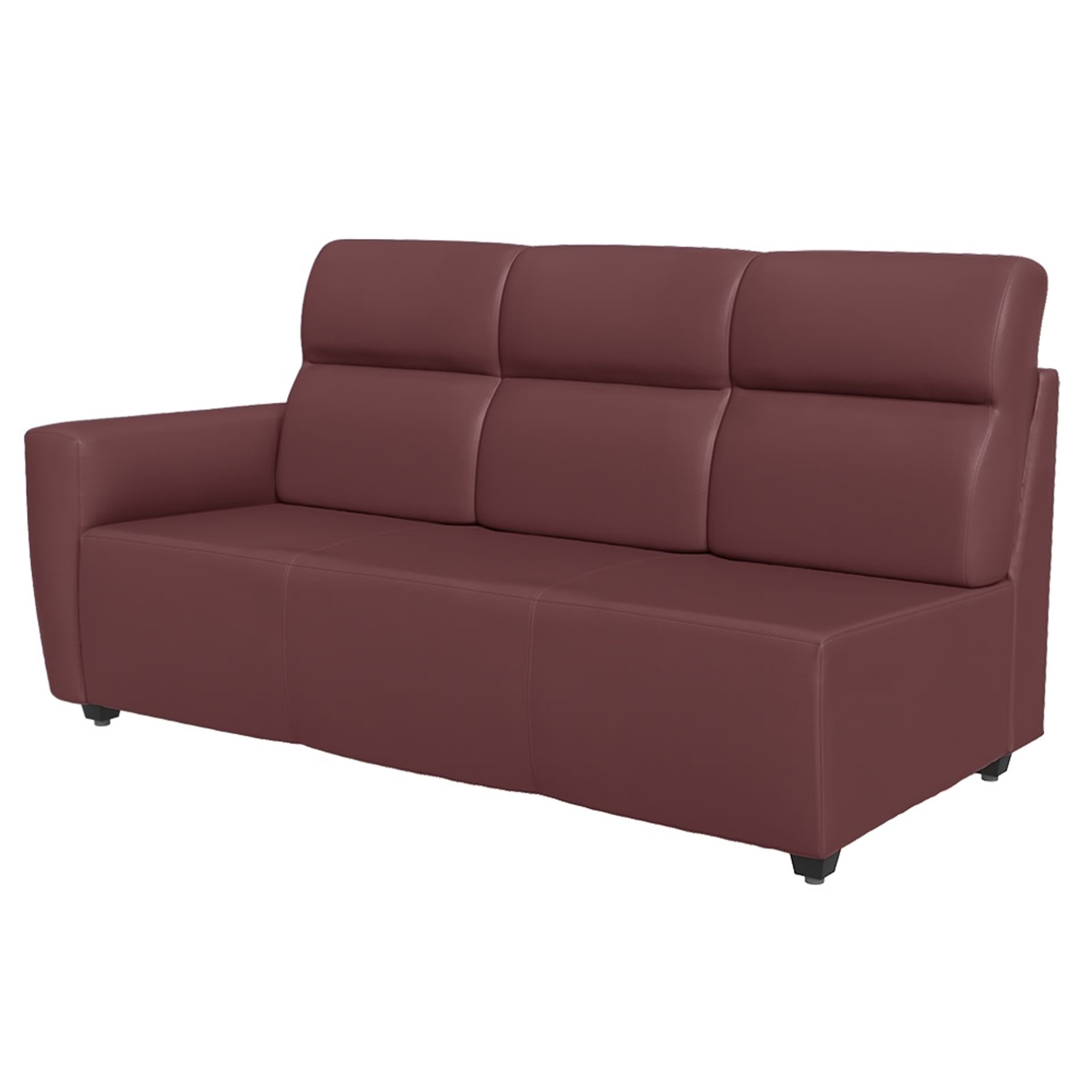 Wakefit Belize L Shape Sofa Set (3 Seater + Right Aligned Chaise) Sectional, Set (3 Seater + Right Aligned Chaise), Sangria 8 Wakefit Belize L Shape Sofa Set (3 Seater + Right Aligned Chaise) Sectional, Set (3 Seater + Right Aligned Chaise), Sangria