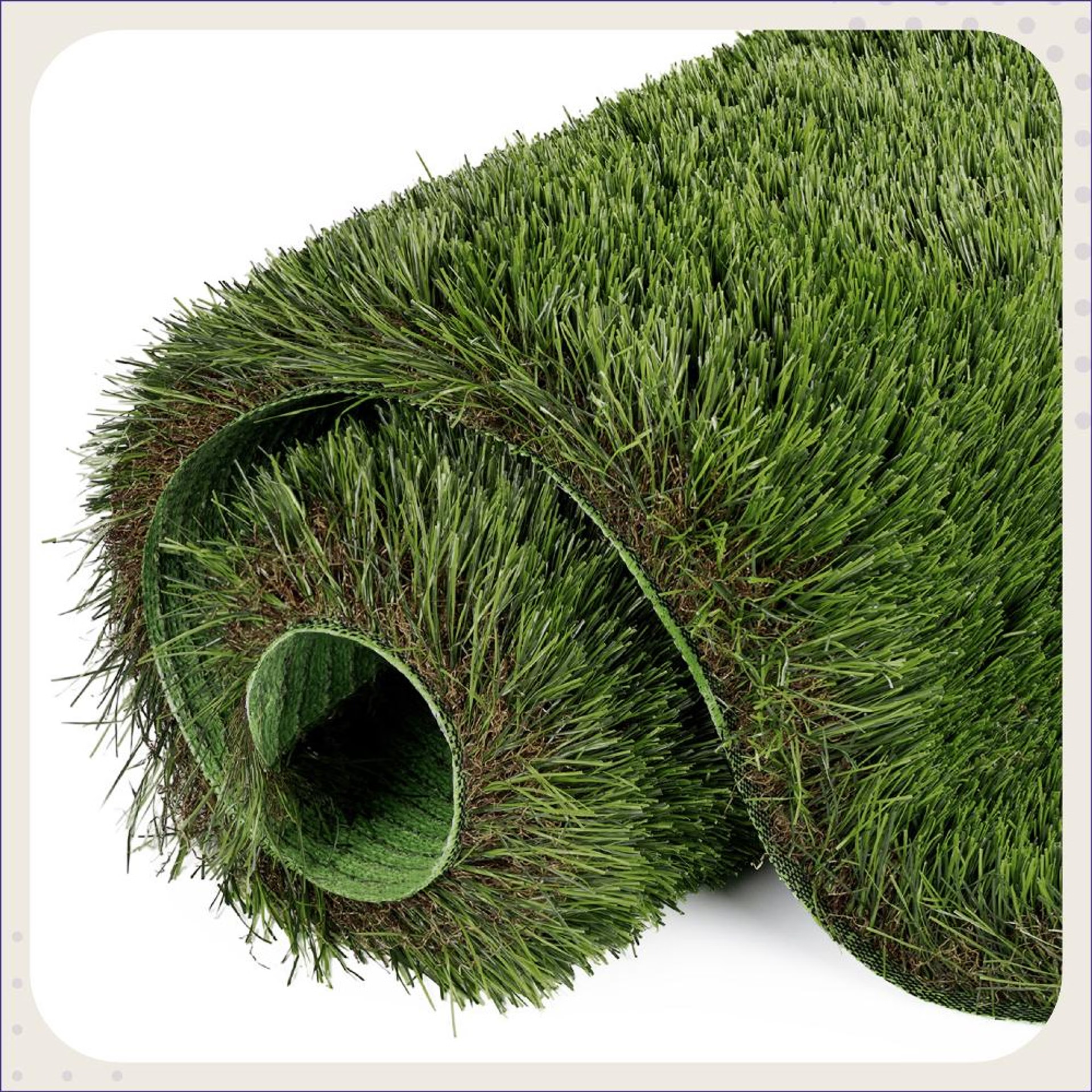 Artificial Grass | High Density & soft | 4 Tone Green Grass | Use As Balcony Garden | Carpet & Mat | 35MM Thick | 6x12 FT 35 MM, 6 X 12 feet