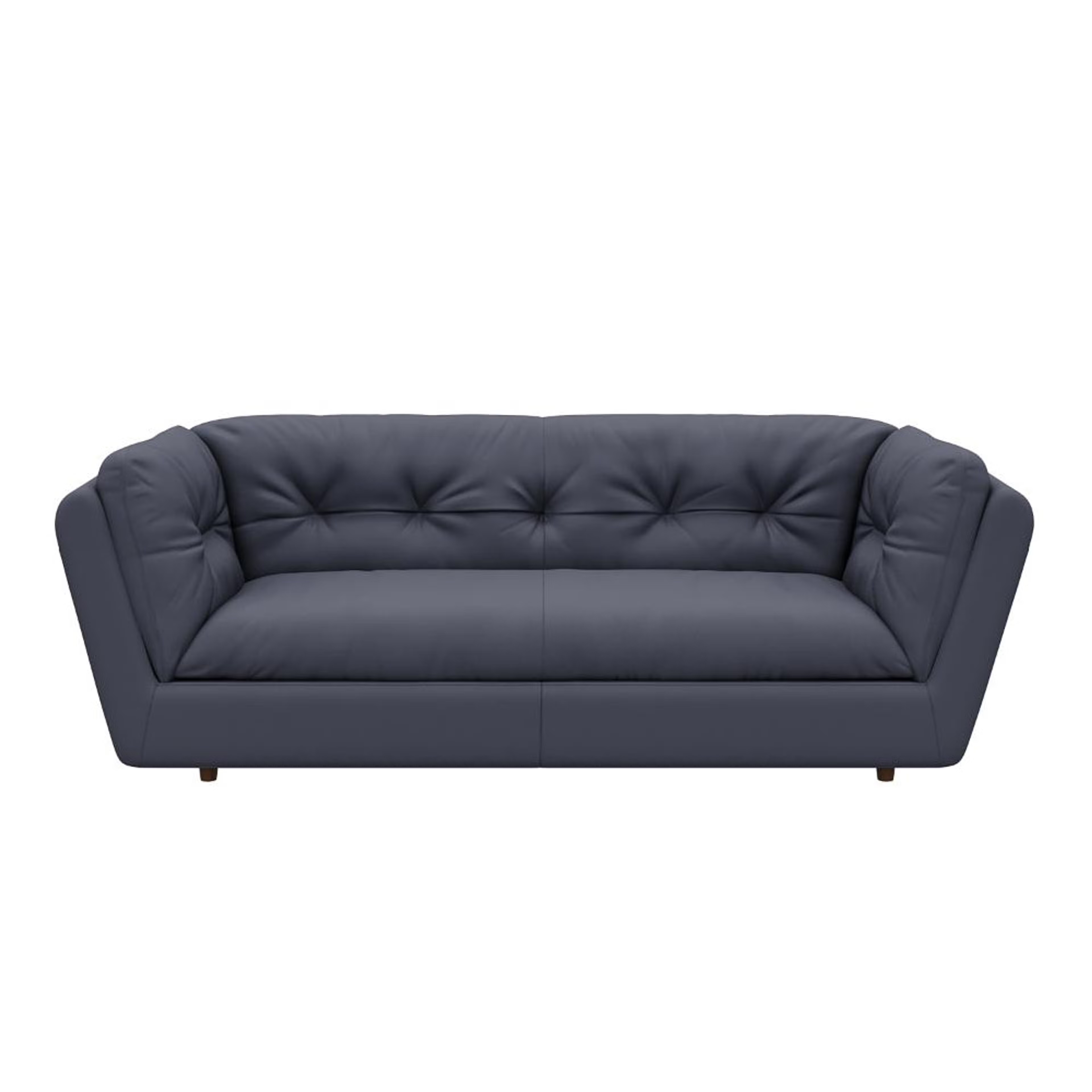 Home 29 Wakefit Osuna Sofa - Three Seater Regular, Three Seater, Blue