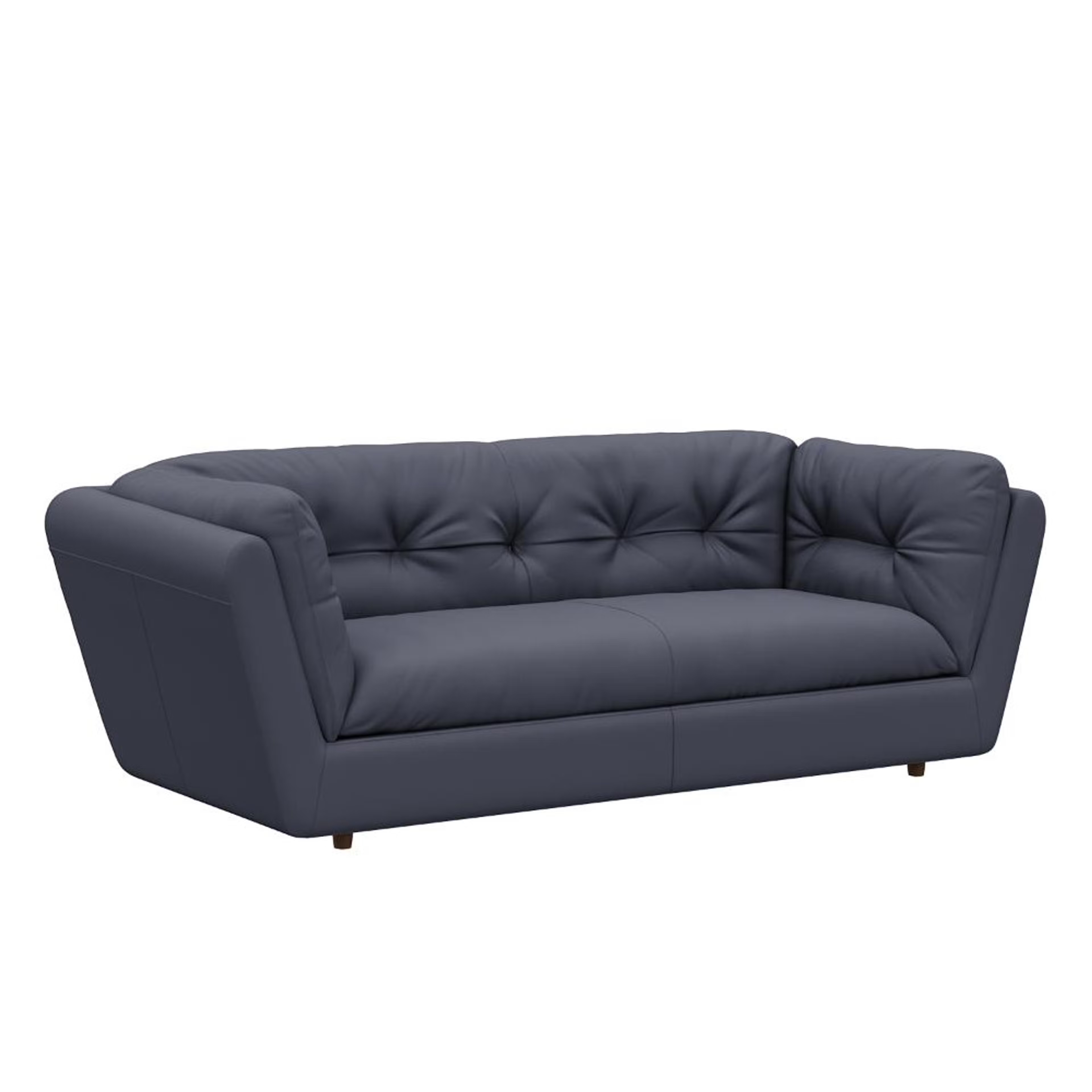 Home 30 Wakefit Osuna Sofa - Three Seater Regular, Three Seater, Blue