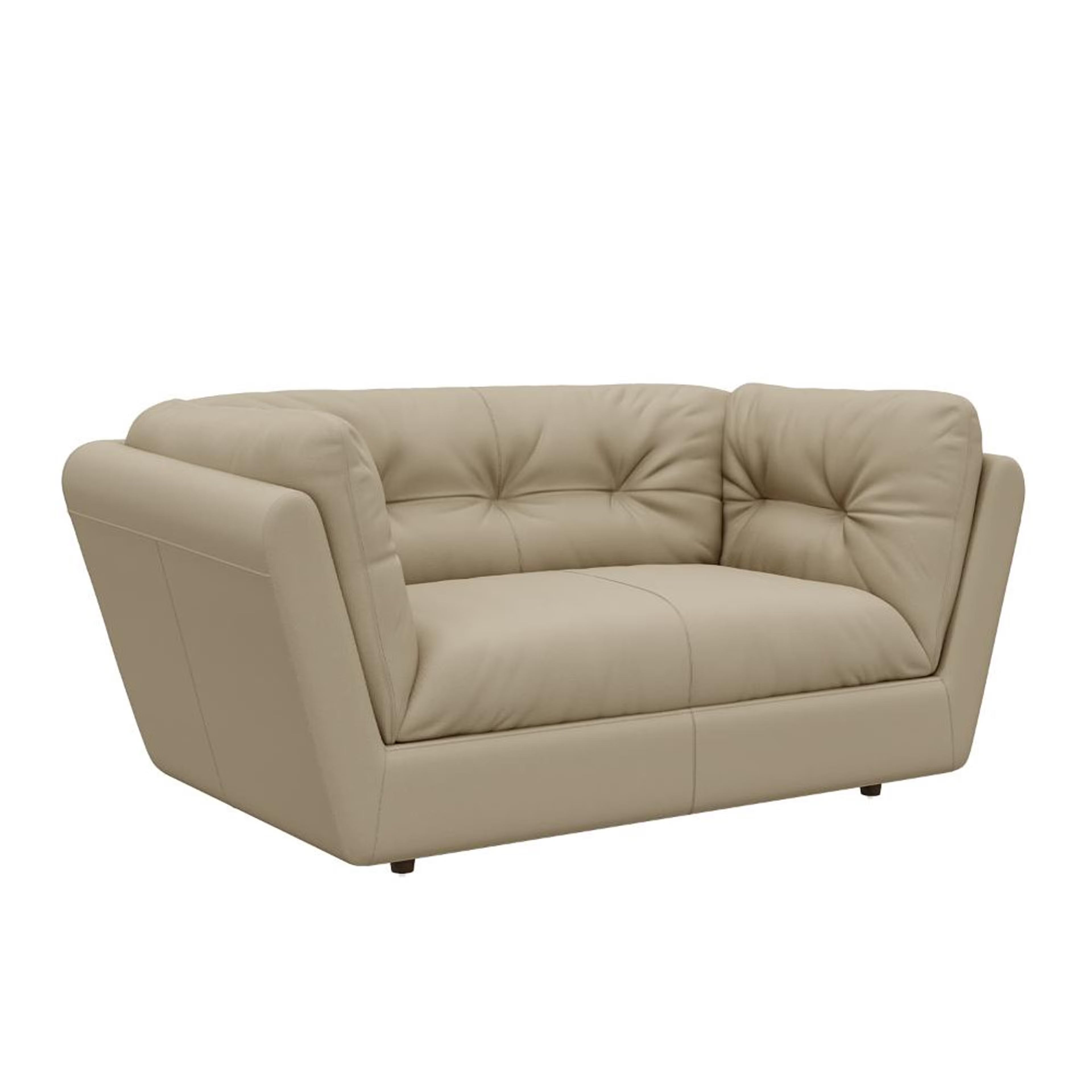Home 43 Wakefit Osuna Sofa - Two Seater Regular, Two Seater, Beige