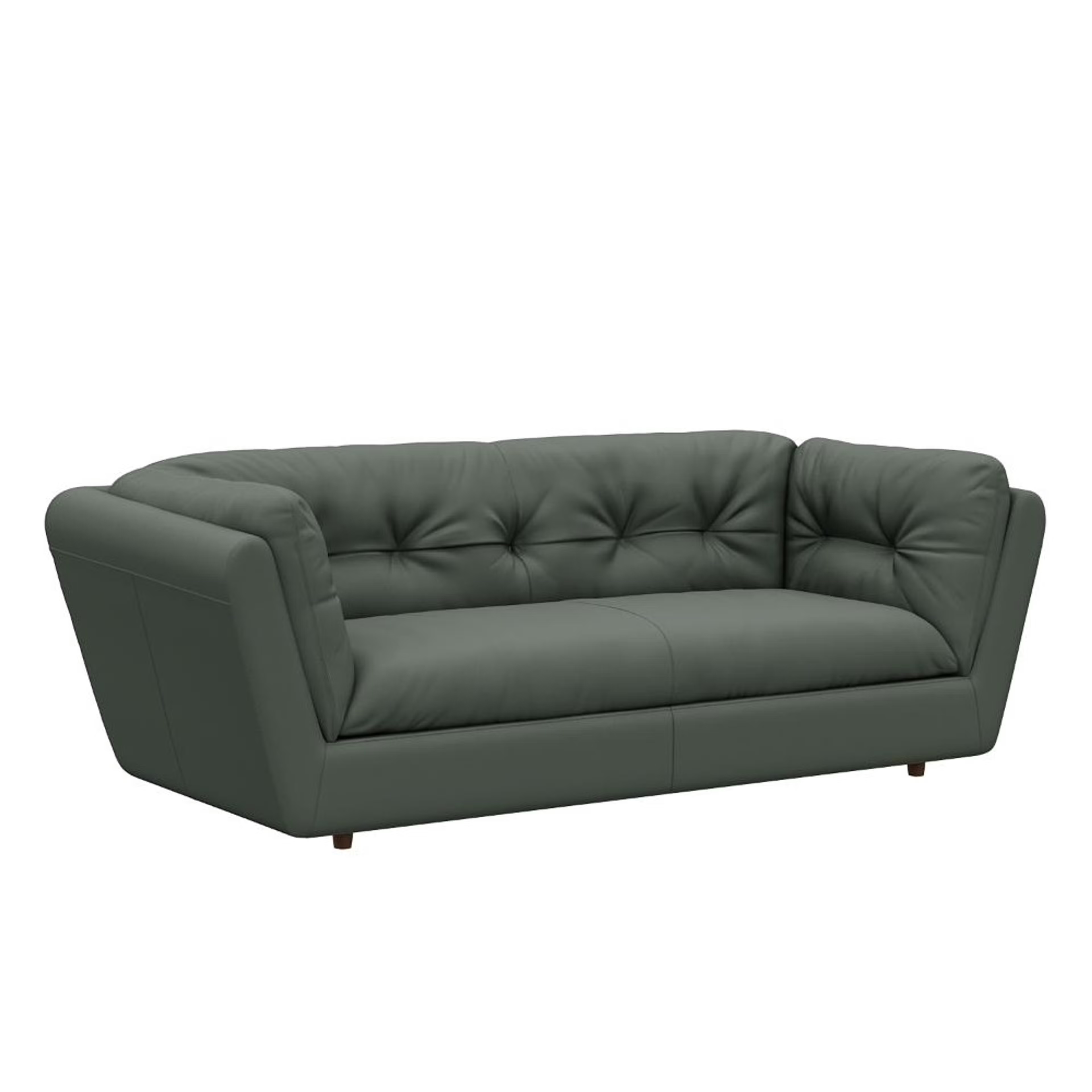 Home 27 Wakefit Osuna Sofa - Three Seater Regular, Three Seater, Forest Green