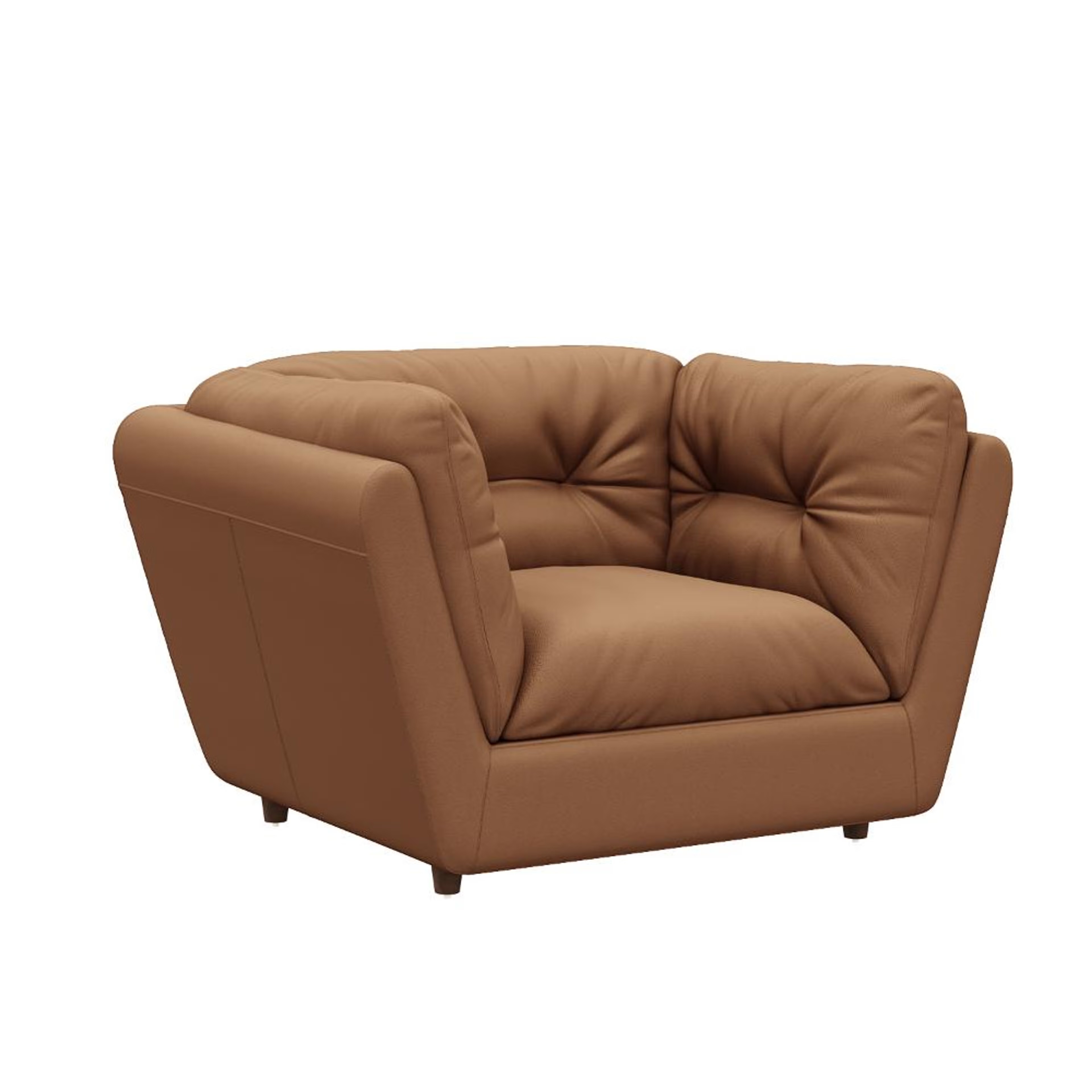Wakefit Osuna Sofa - One Seater Regular, Single Seater, Brown 3 Wakefit Osuna Sofa - One Seater Regular, Single Seater, Brown