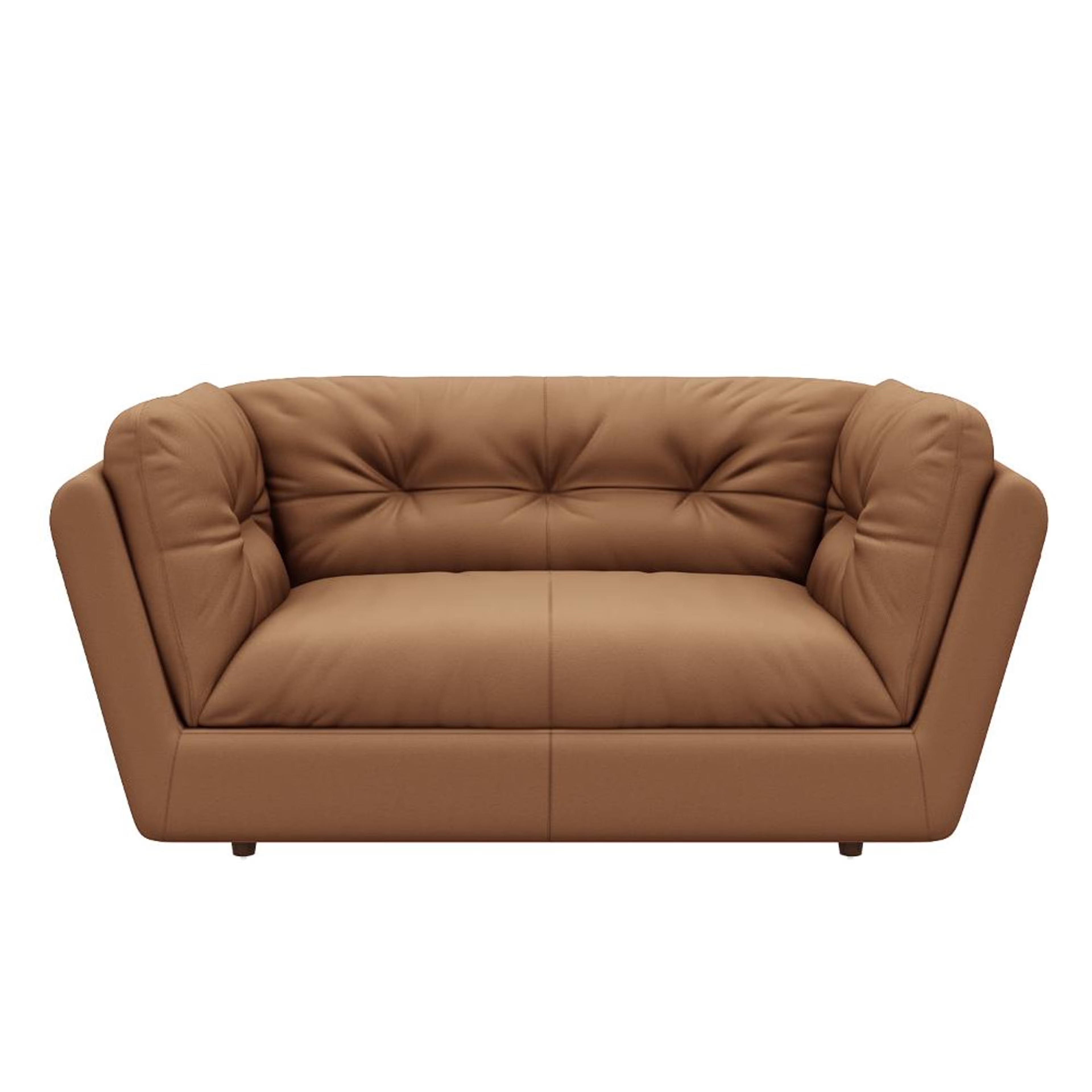 Wakefit Osuna Sofa - Two Seater Regular, Two Seater, Brown 2 Wakefit Osuna Sofa - Two Seater Regular, Two Seater, Brown