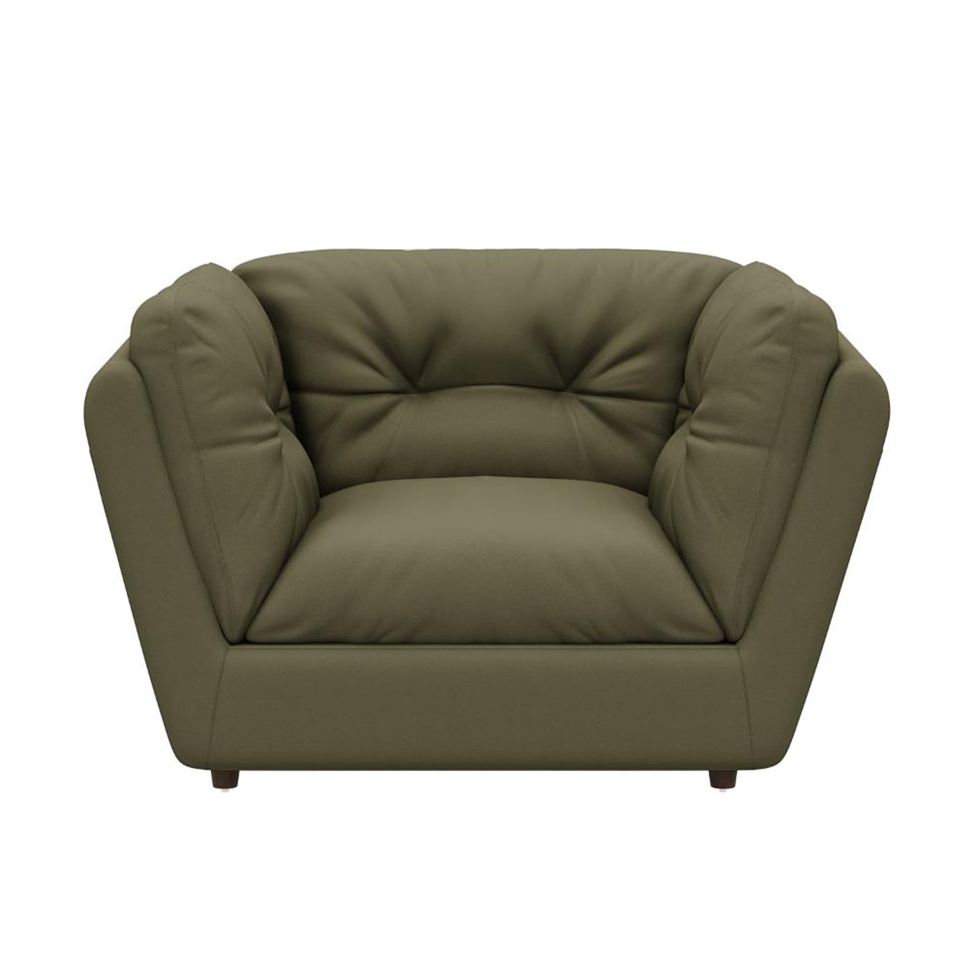 Home 42 Wakefit Osuna Sofa Set (2+1+1) Seater Regular, Set (2+1+1), Green