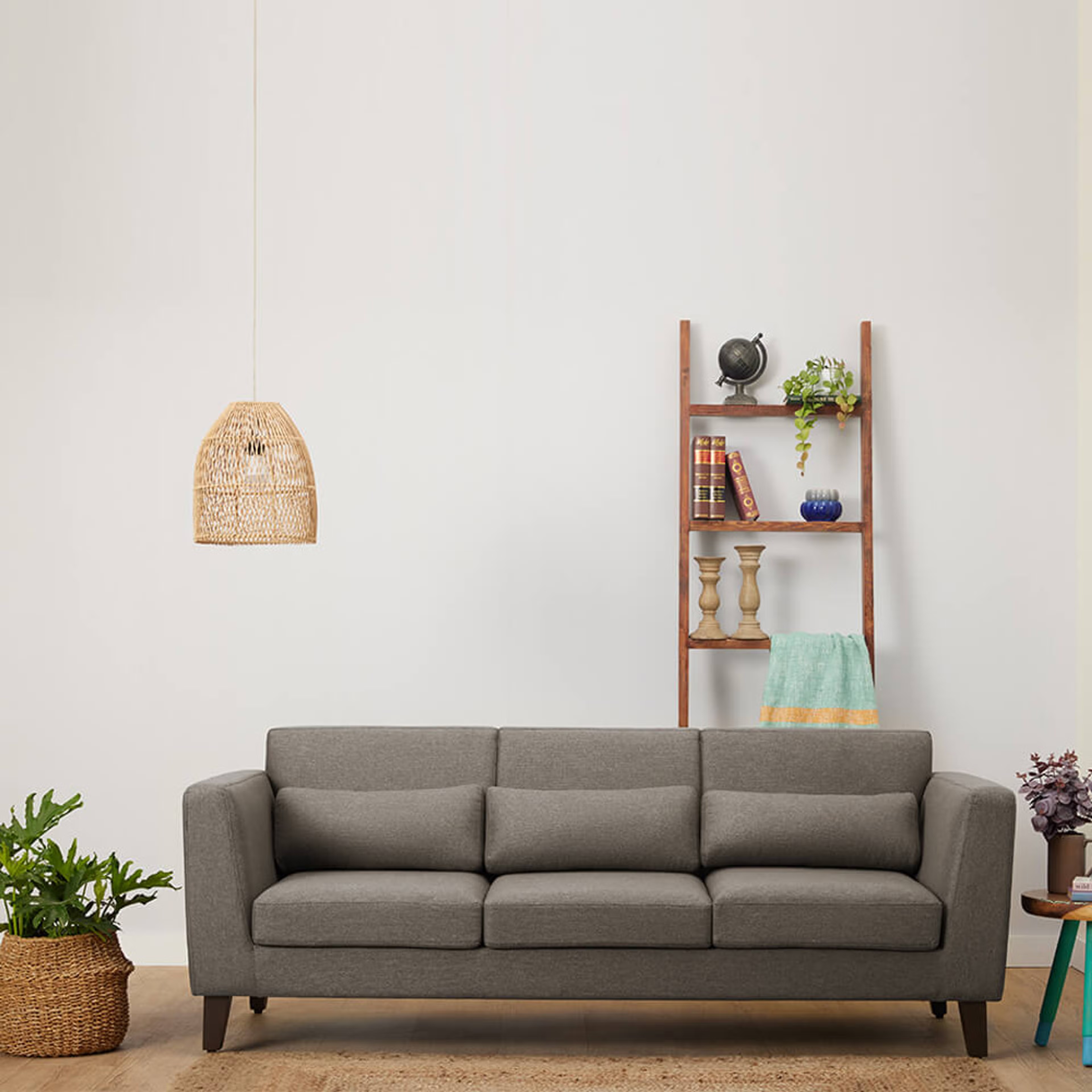 Home 31 Wakefit SnoozePro Sofa - Two Seater Regular, 2 Seater, Omega Grey