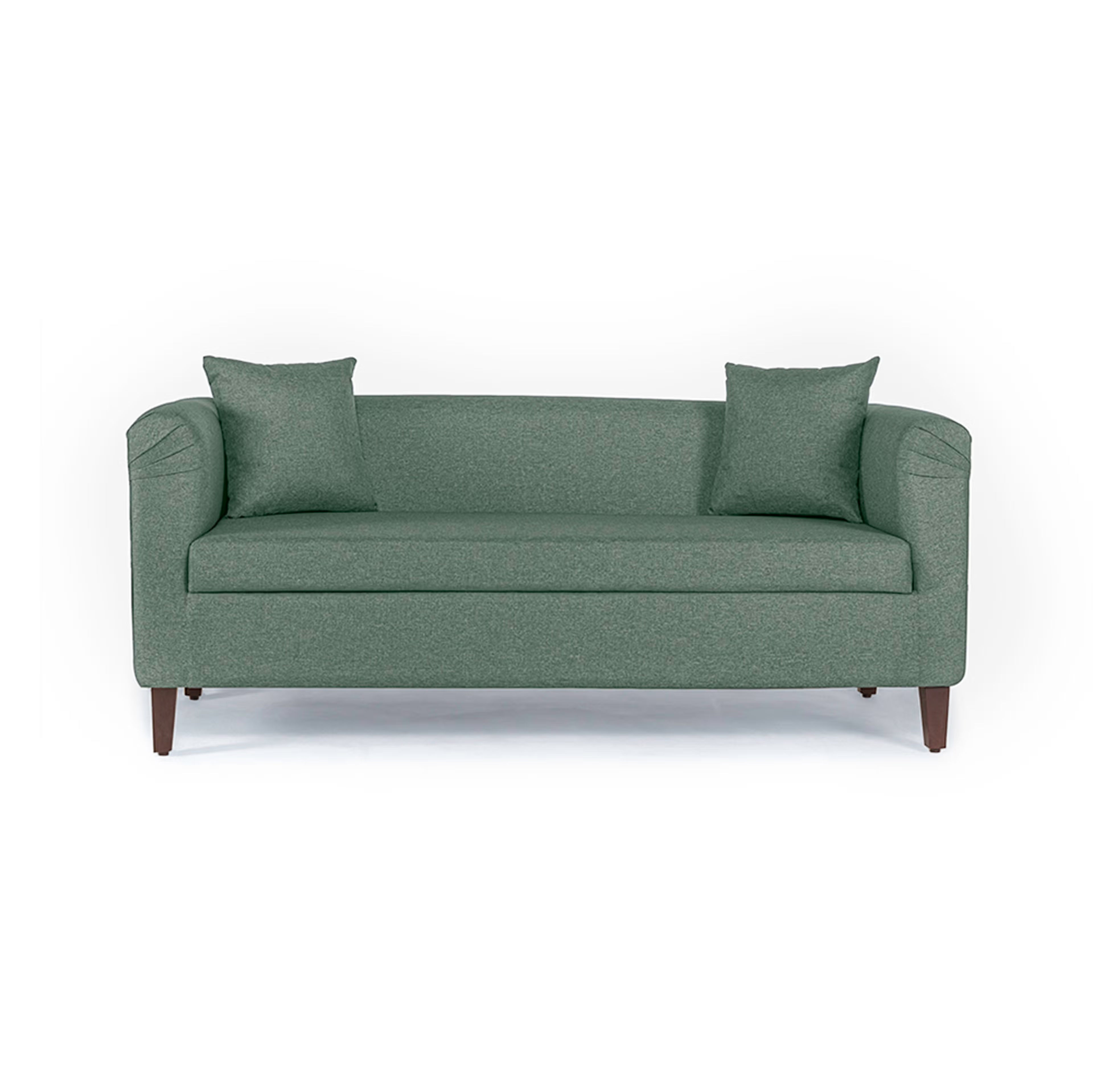 Home 39 Wakefit Miami Sofa - 3+2 Seater - Omega Green Regular, 3 Seater + 2 Seater, Omega Green