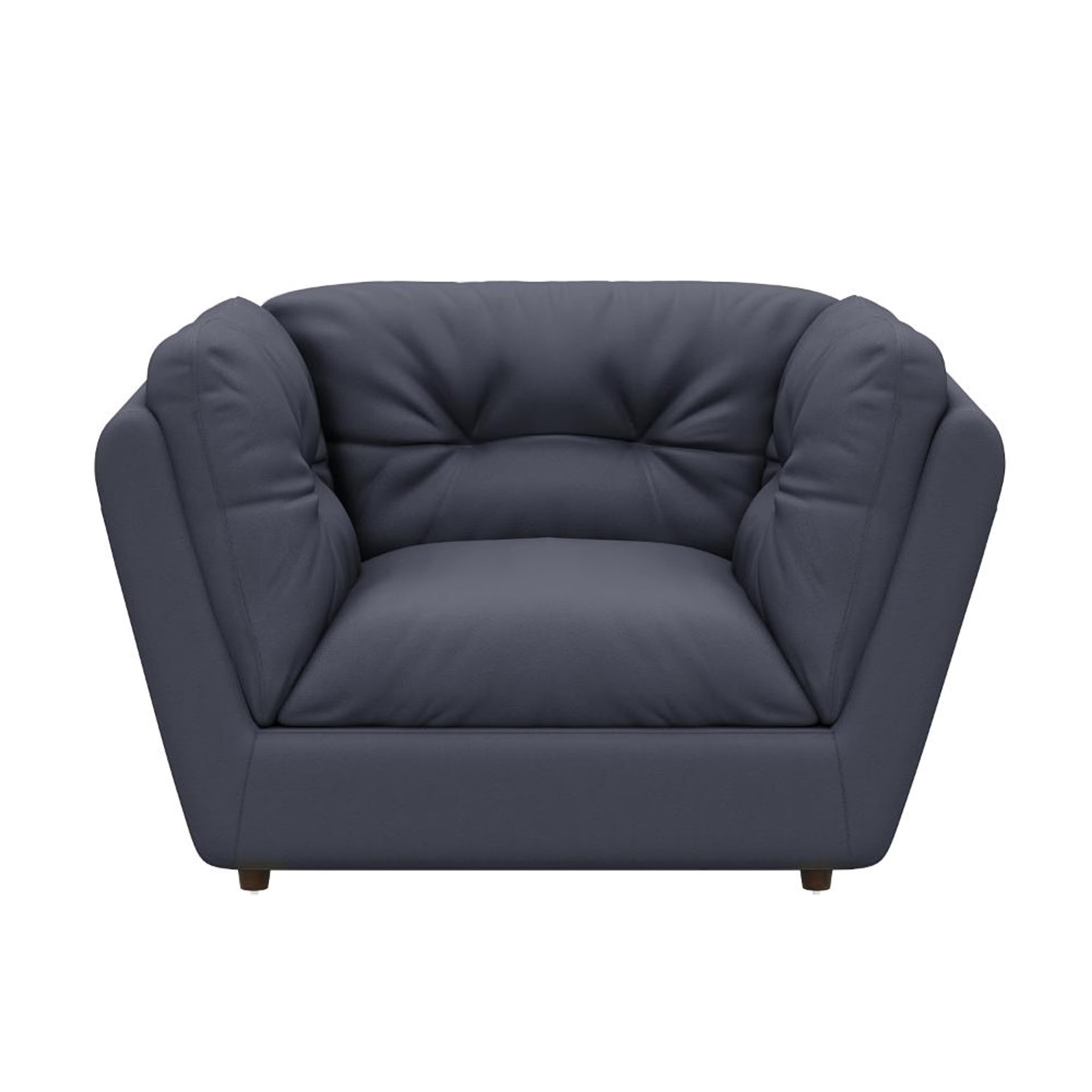 Wakefit Osuna Sofa Set (3+1+1) Seater Regular, Set (3+1+1), Blue