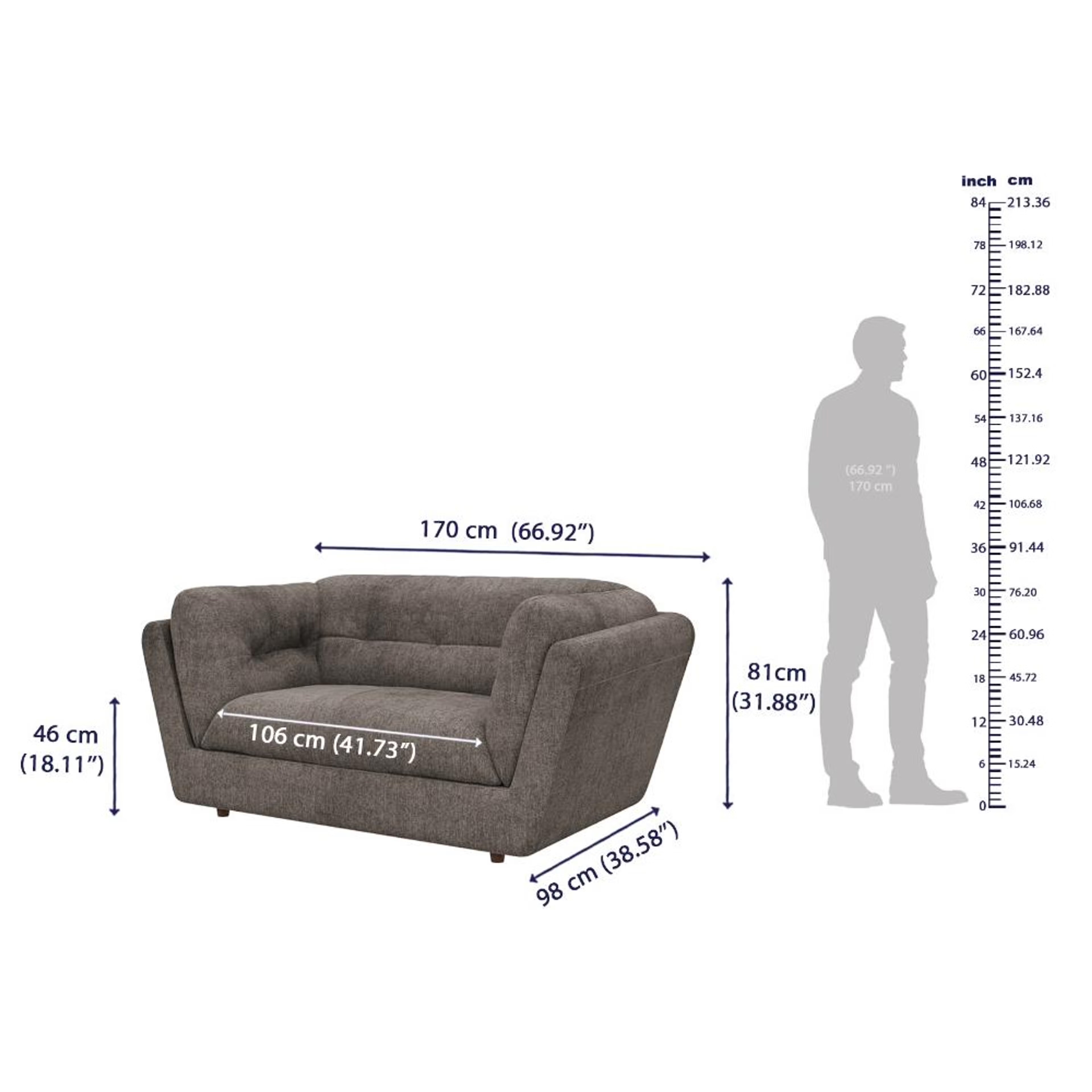 Wakefit Osuna Sofa Set (2+1+1) Seater Regular, Set (2+1+1), Grey 8 Wakefit Osuna Sofa Set (2+1+1) Seater Regular, Set (2+1+1), Grey