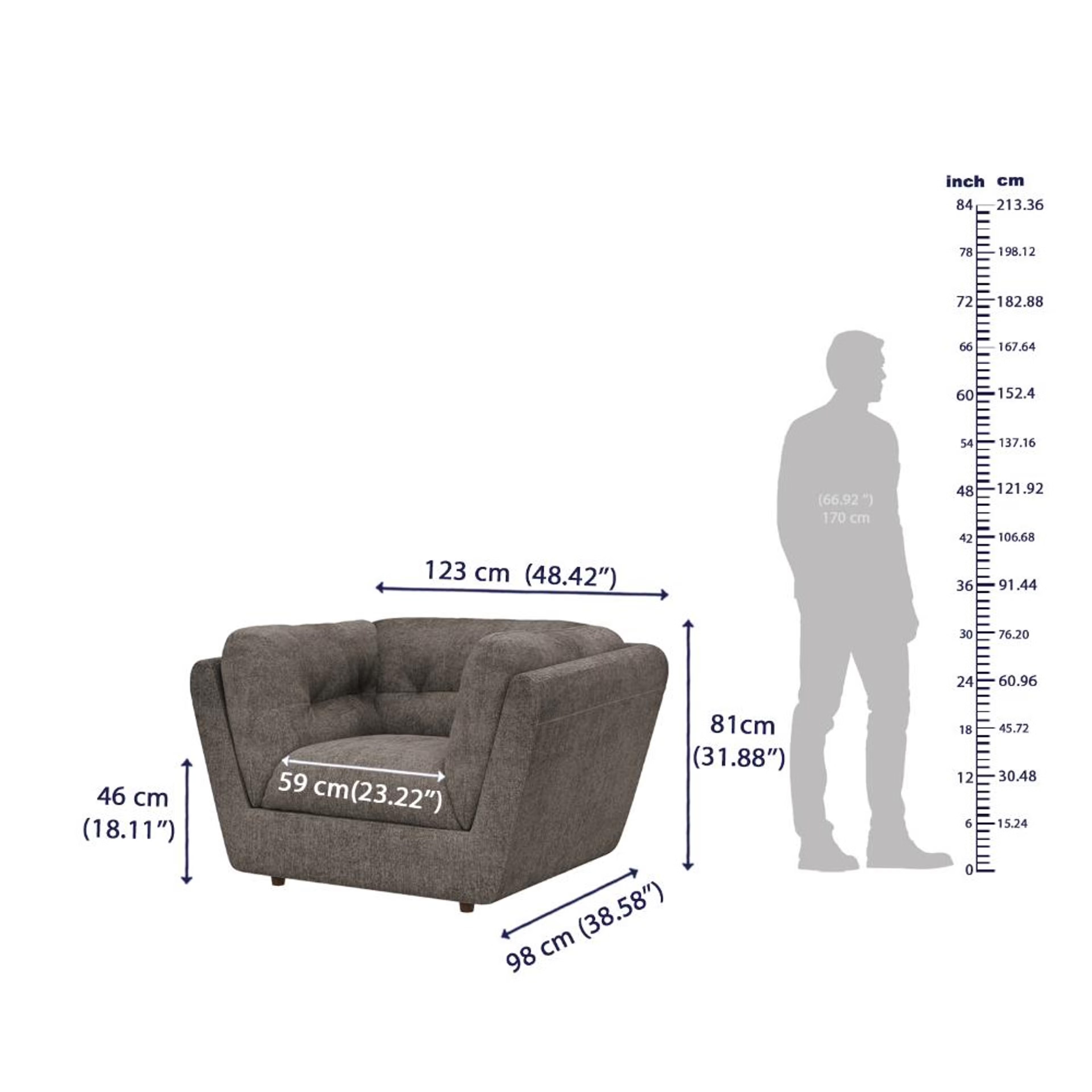 Wakefit Osuna Sofa Set (3+2+1) Seater Regular, Set (3+2+1), Grey 9 Wakefit Osuna Sofa Set (3+2+1) Seater Regular, Set (3+2+1), Grey