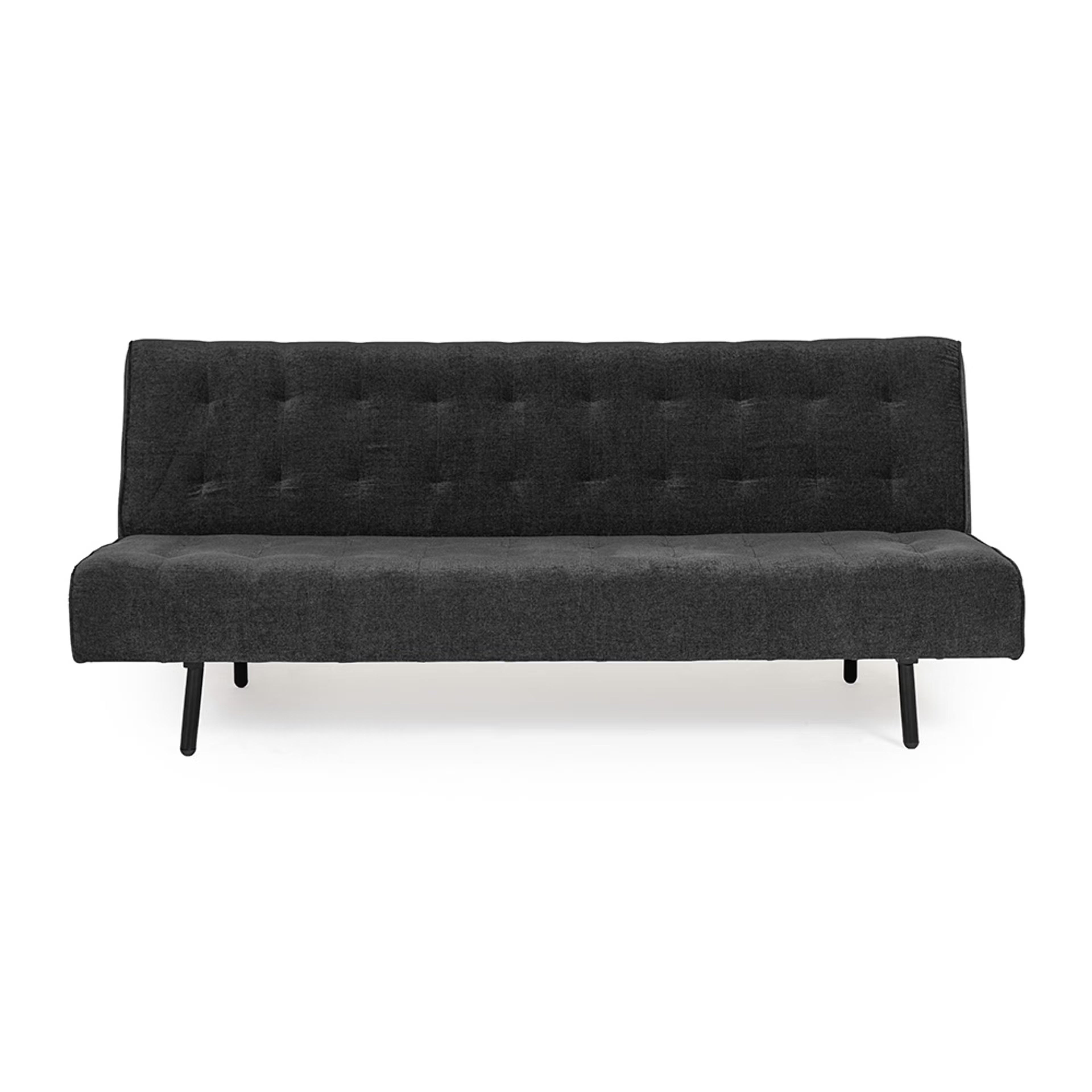 Wakefit Naples Sofa cum Bed - Three Seater, Smoke Grey Three Seater, Smoke Grey