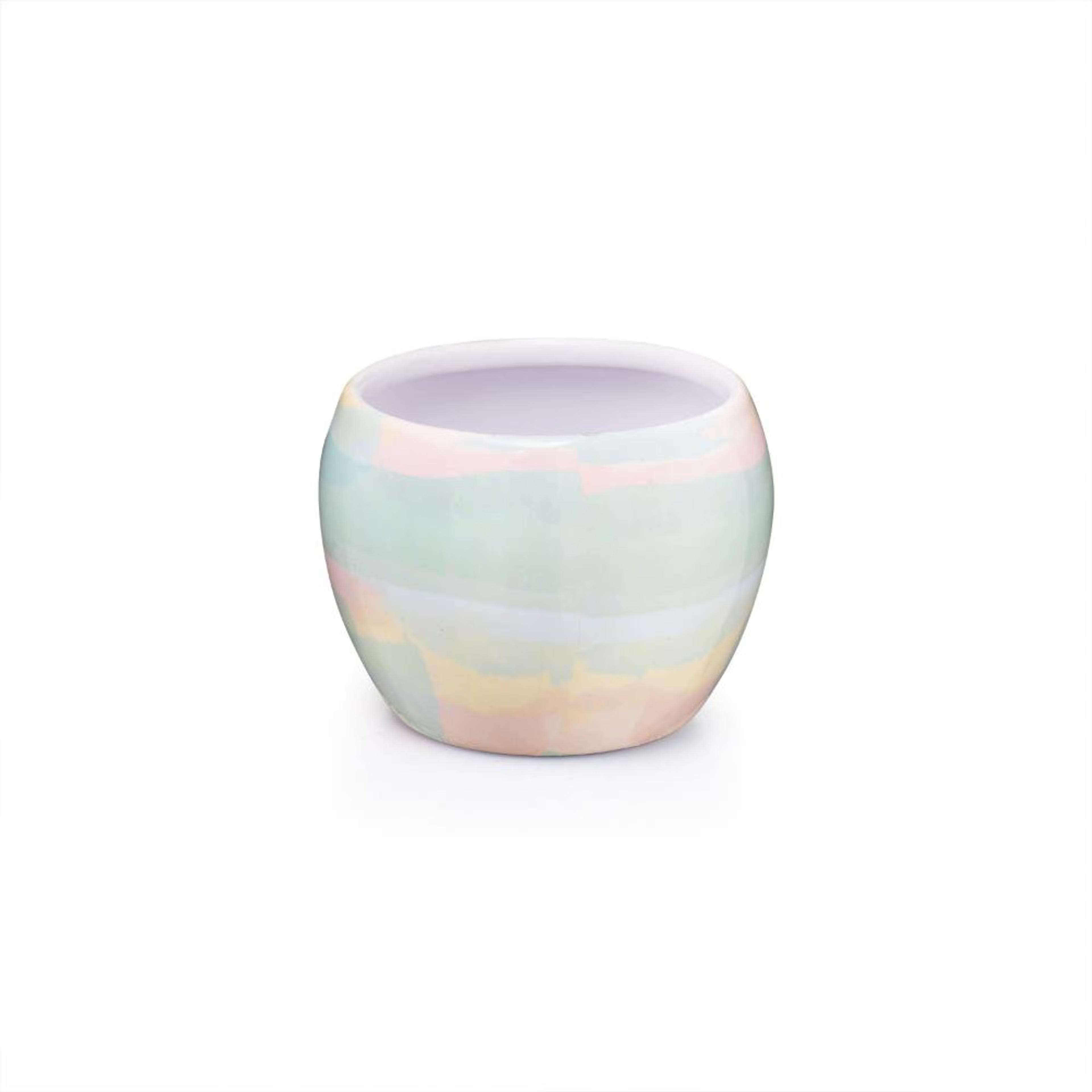 Table Top Metal Flower Pot | Elegant Indoor Planter | Blue & Pink | Seedling Metal, Blue & Pink, Set of 1 5 Table Top Metal Flower Pot | Elegant Indoor Planter | Blue & Pink | Seedling Metal, Blue & Pink, Set of 1
