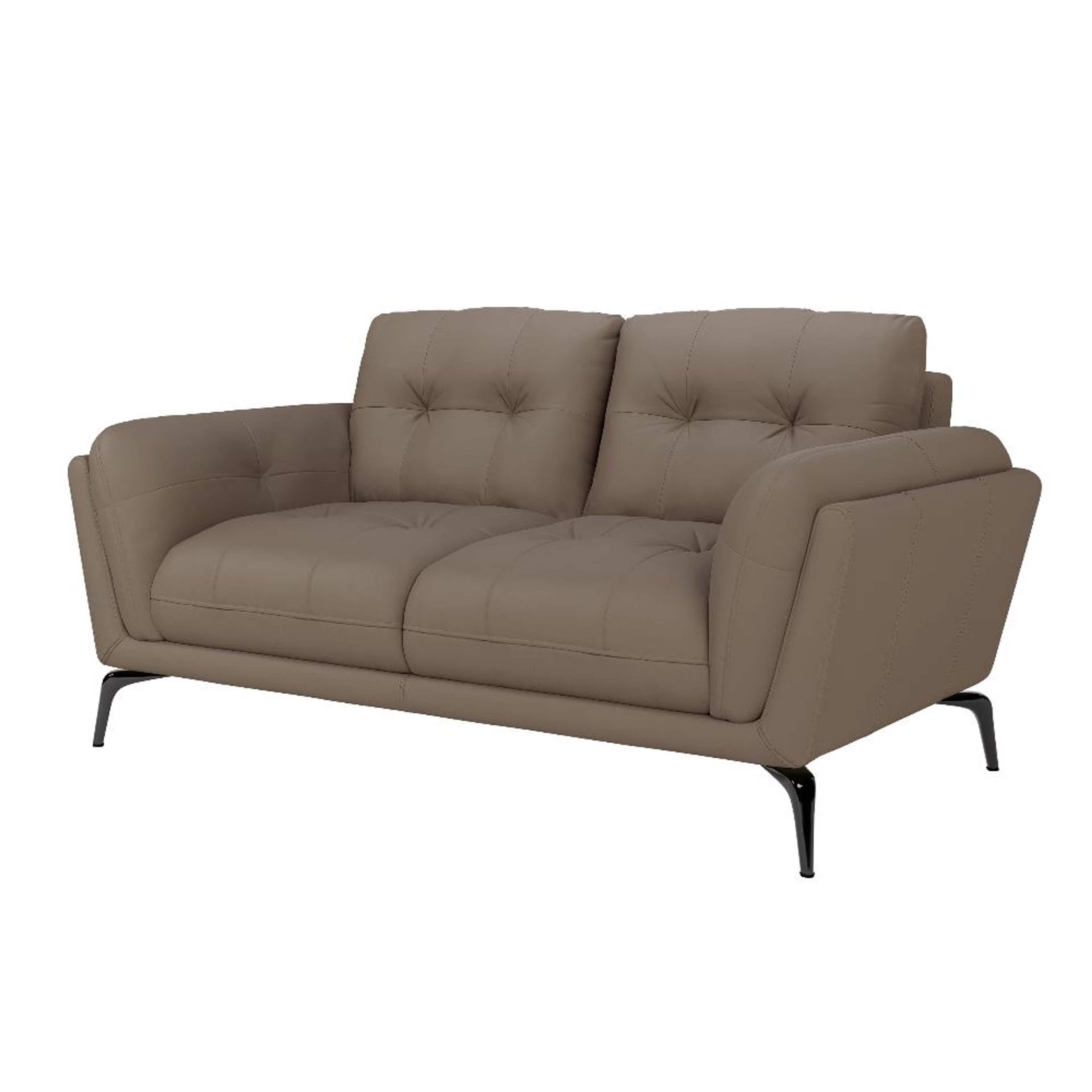 Wakefit Lille Sofa - Two Seater Regular, Two Seater, Grey