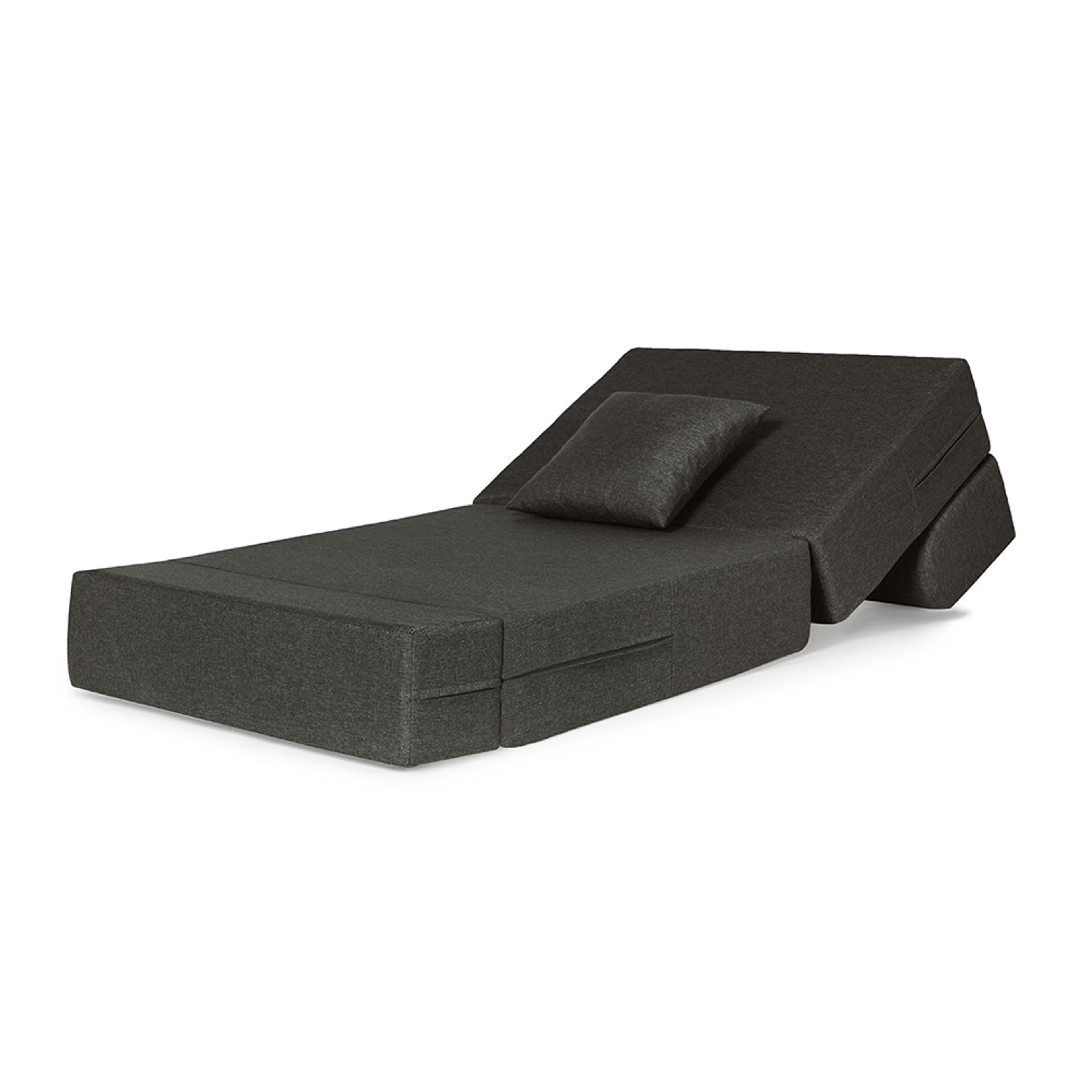 Wakefit Flipper Sofa cum Bed - One Seater, Omega Grey Regular, 7.5 Thickness, Single Seater, Omega Grey 10 Wakefit Flipper Sofa cum Bed - One Seater, Omega Grey Regular, 7.5 Thickness, Single Seater, Omega Grey