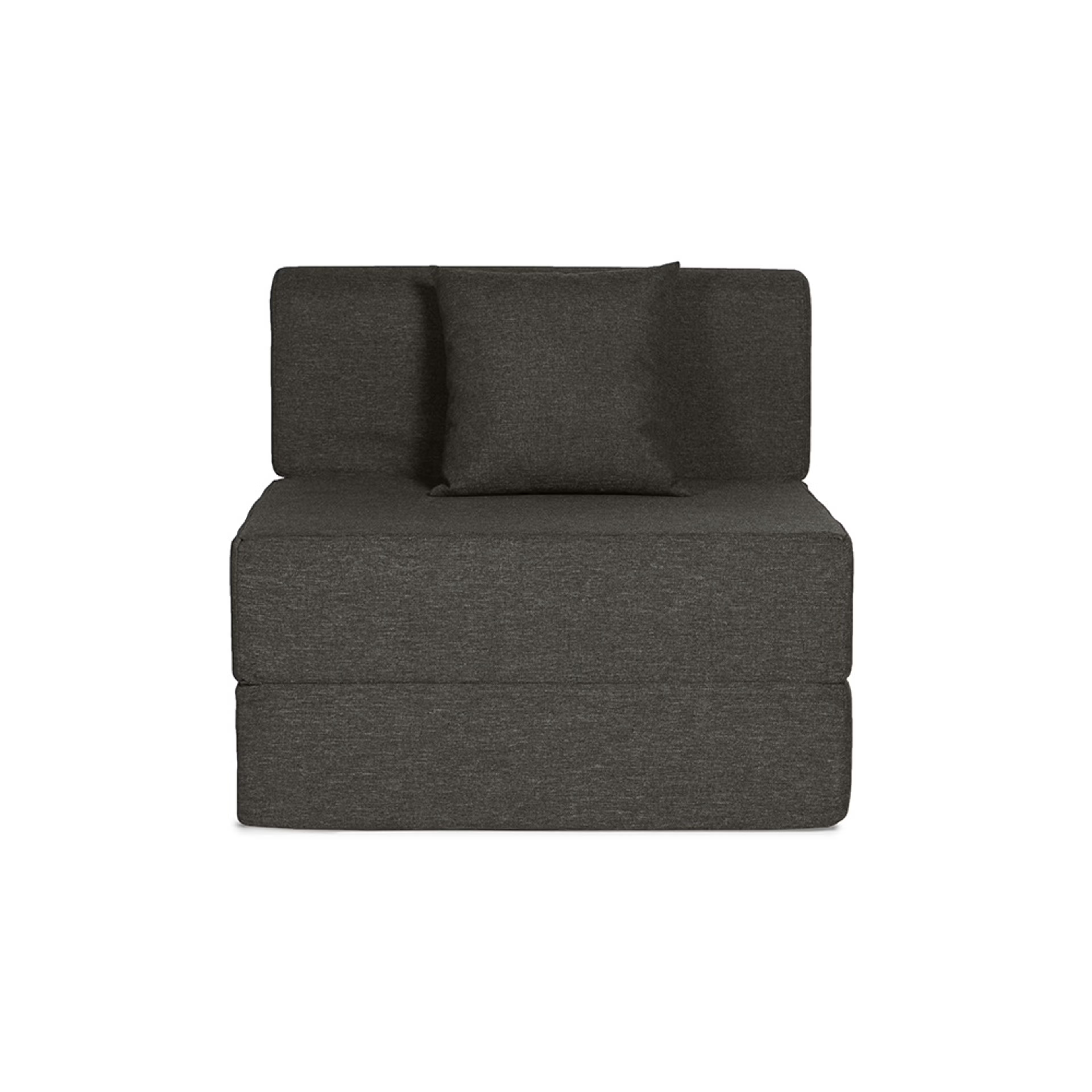 Wakefit Flipper Sofa cum Bed - One Seater, Omega Grey Regular, 7.5 Thickness, Single Seater, Omega Grey 3 Wakefit Flipper Sofa cum Bed - One Seater, Omega Grey Regular, 7.5 Thickness, Single Seater, Omega Grey