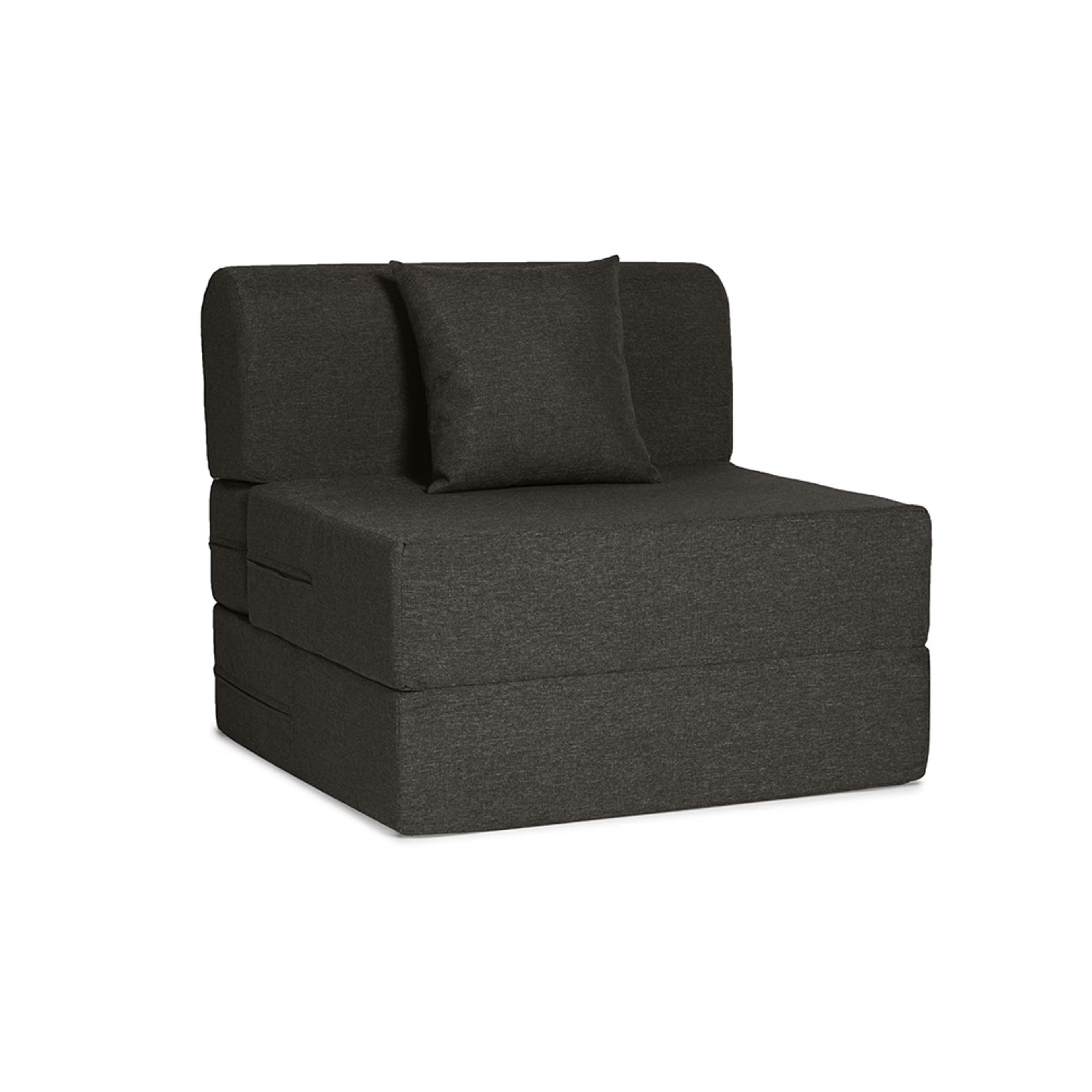 Wakefit Flipper Sofa cum Bed - One Seater, Omega Grey Regular, 7.5 Thickness, Single Seater, Omega Grey 6 Wakefit Flipper Sofa cum Bed - One Seater, Omega Grey Regular, 7.5 Thickness, Single Seater, Omega Grey