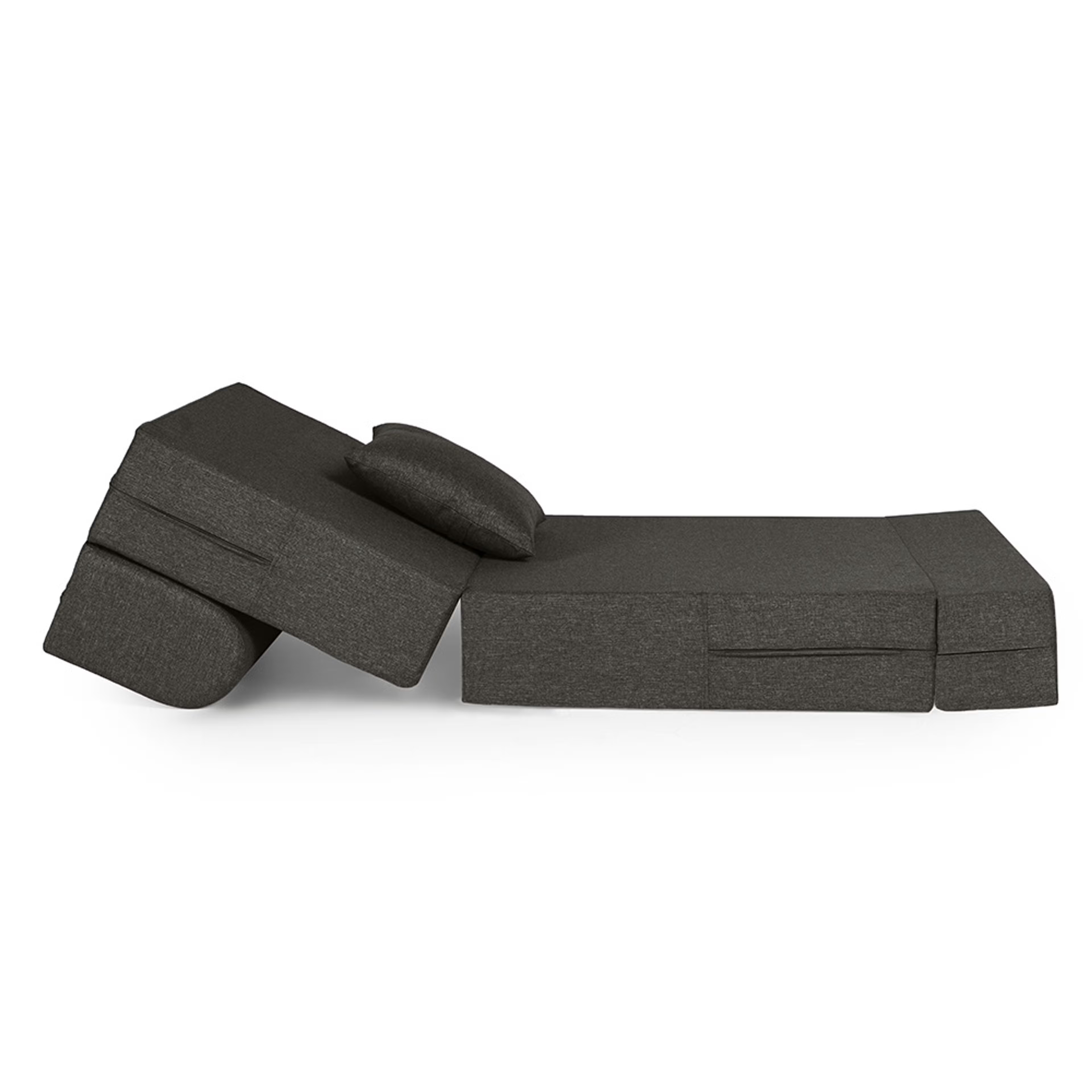 Wakefit Flipper Sofa cum Bed - One Seater, Omega Grey Regular, 7.5 Thickness, Single Seater, Omega Grey 8 Wakefit Flipper Sofa cum Bed - One Seater, Omega Grey Regular, 7.5 Thickness, Single Seater, Omega Grey