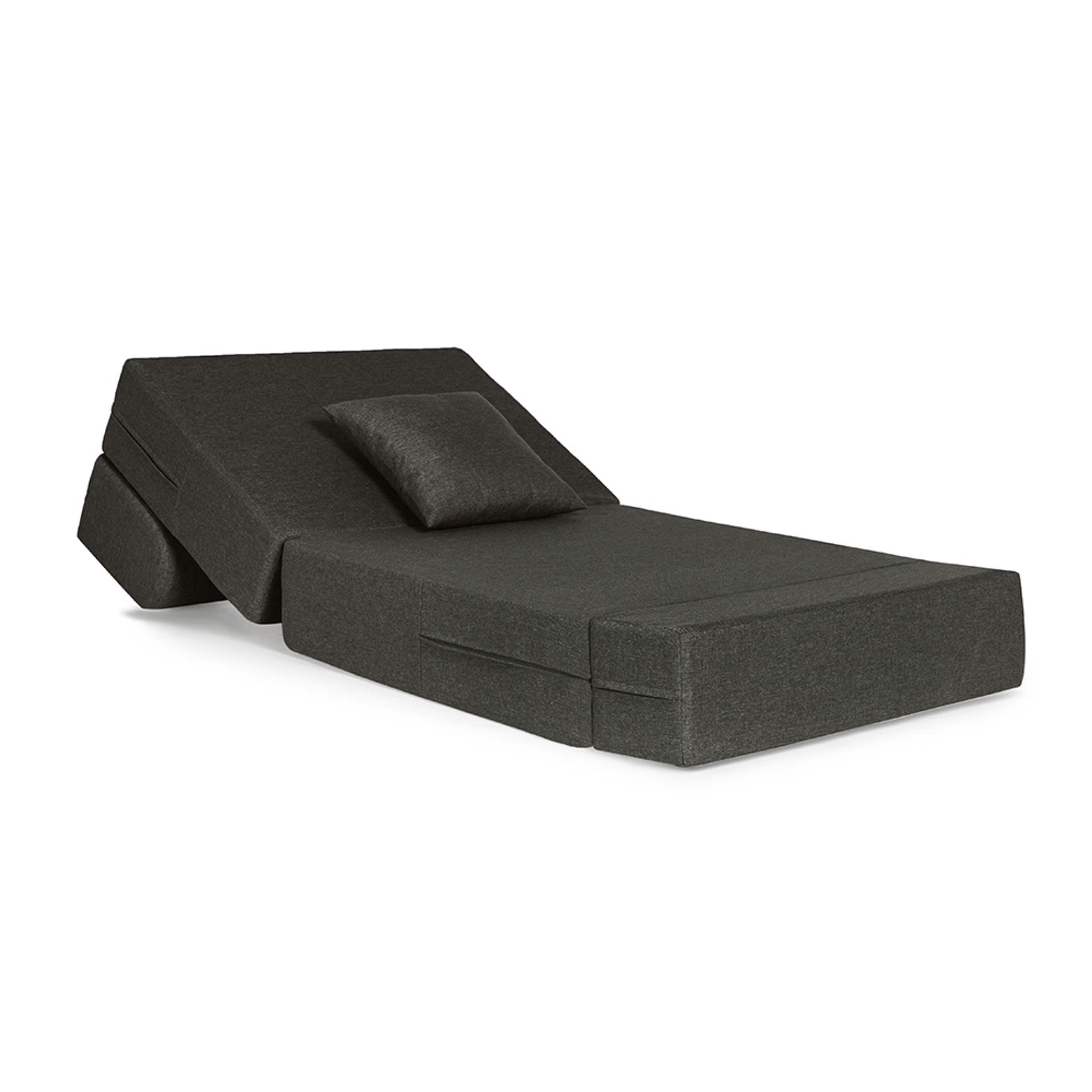 Wakefit Flipper Sofa cum Bed - One Seater, Omega Grey Regular, 7.5 Thickness, Single Seater, Omega Grey 9 Wakefit Flipper Sofa cum Bed - One Seater, Omega Grey Regular, 7.5 Thickness, Single Seater, Omega Grey