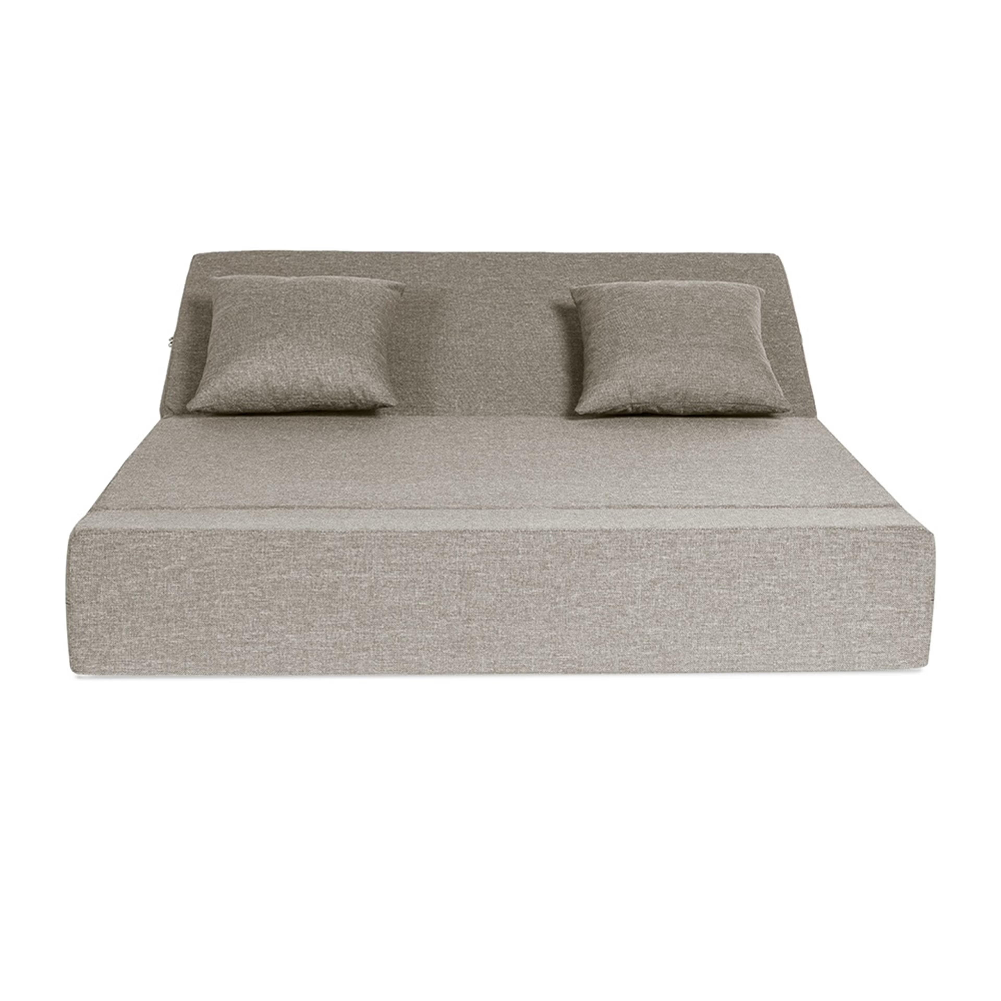 Wakefit Flipper Sofa cum Bed - Two Seater, Omega Pearl Regular, 7.5 Thickness, Two Seater, Omega Pearl